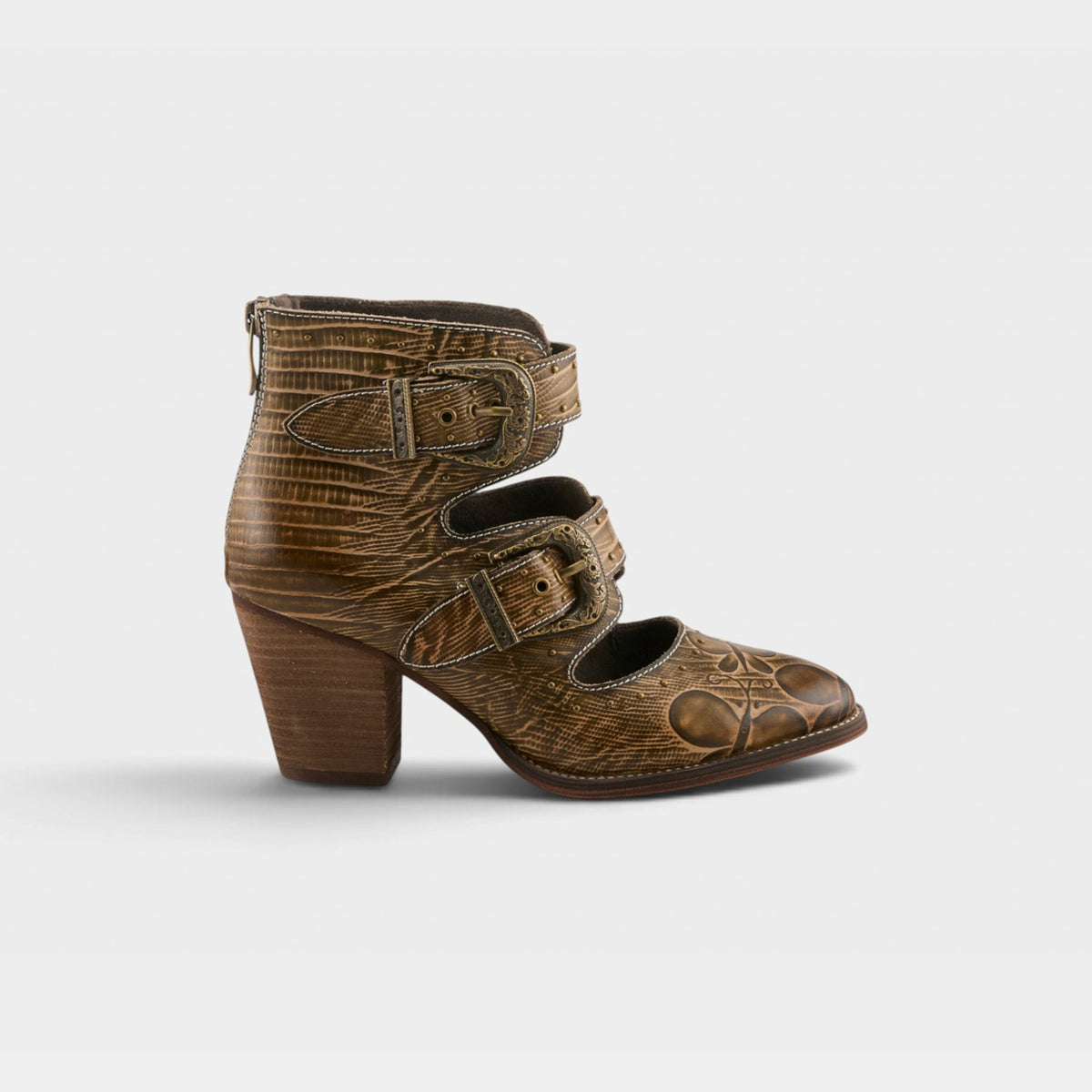 L'Artiste Notched-Nature Boots — product view 11