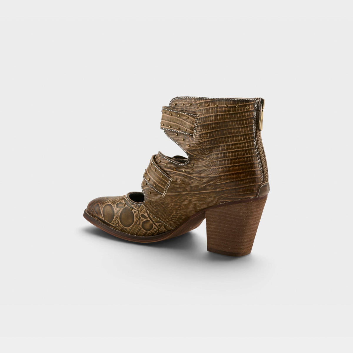 L'Artiste Notched-Nature Boots — product view 14