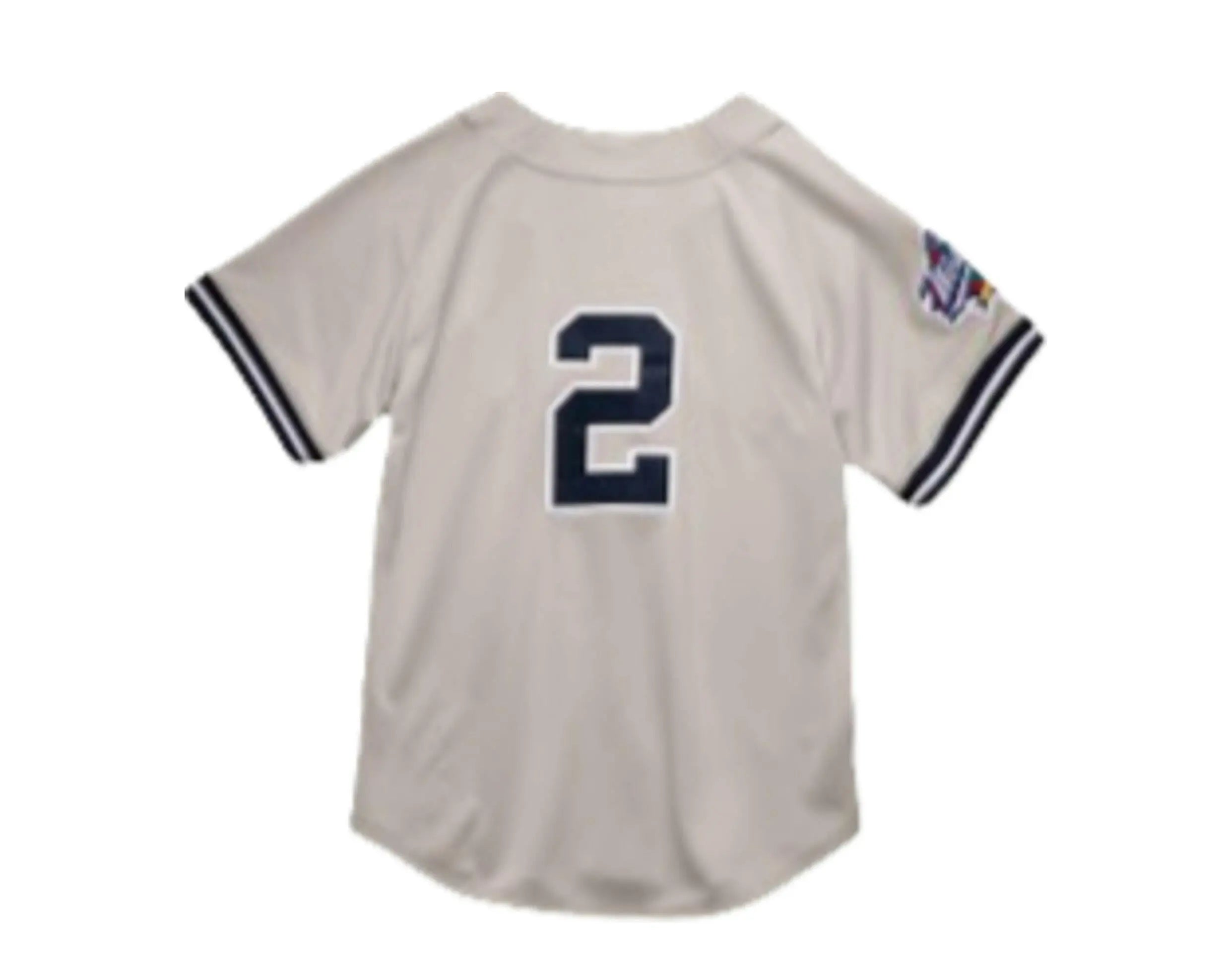 Mitchell & Ness New York Yankees Derek Jeter Authentic Men's Jersey — Grey/Navy