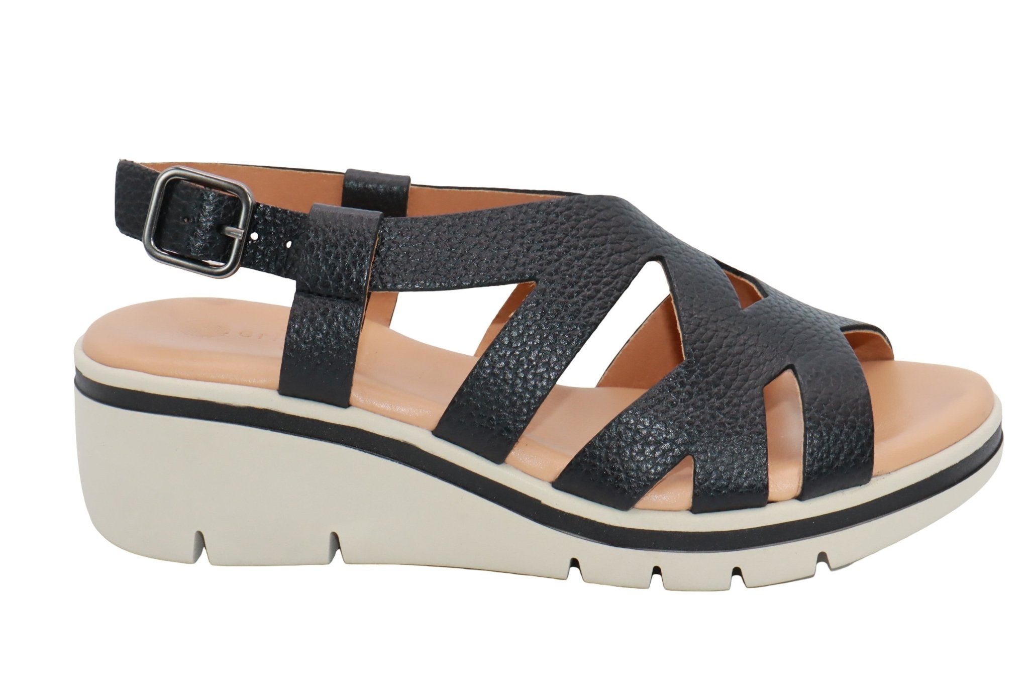 Eric Michael Naomi Women’s Metallic Sandal
