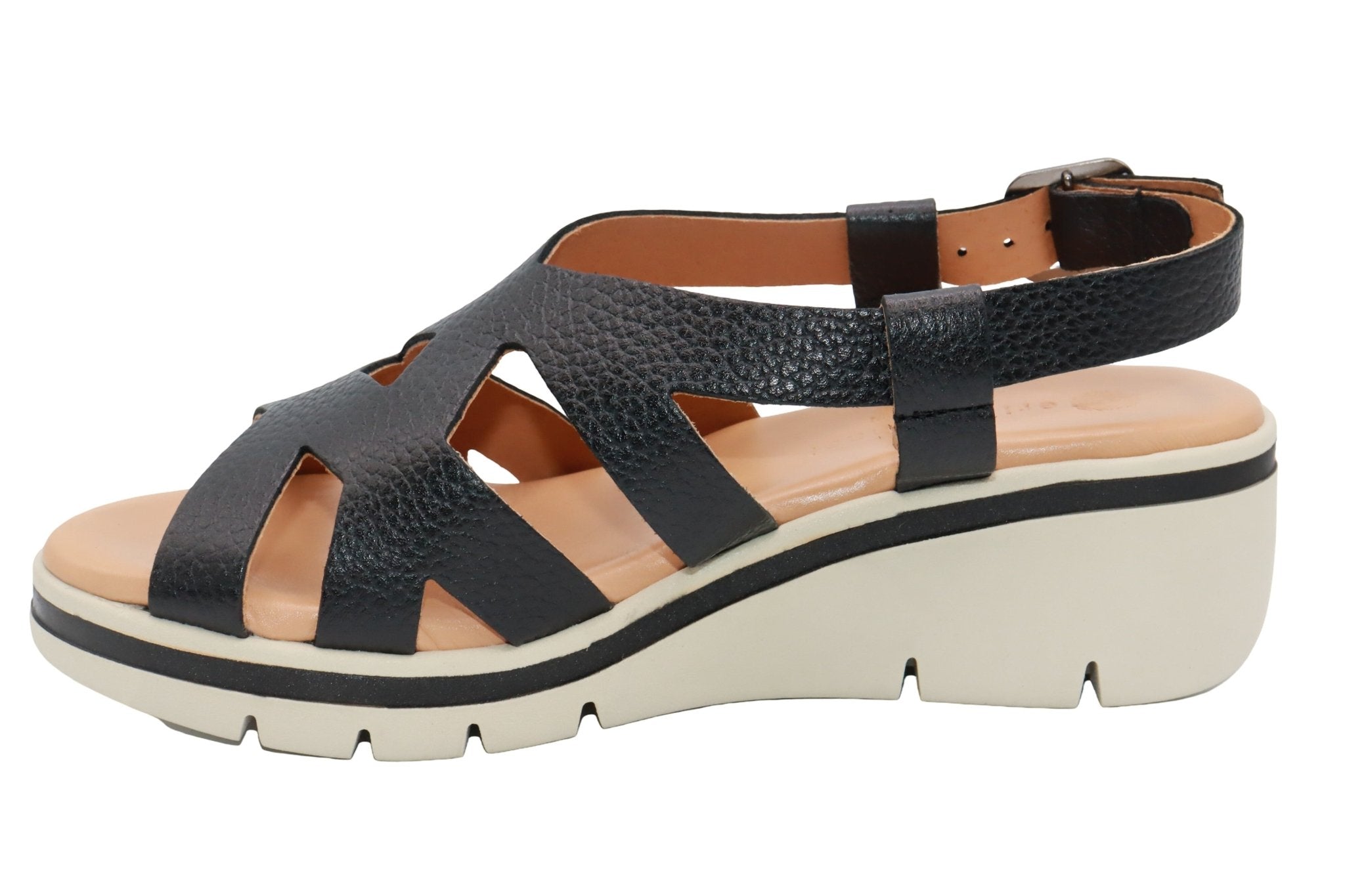Eric Michael Naomi Women’s Metallic Sandal