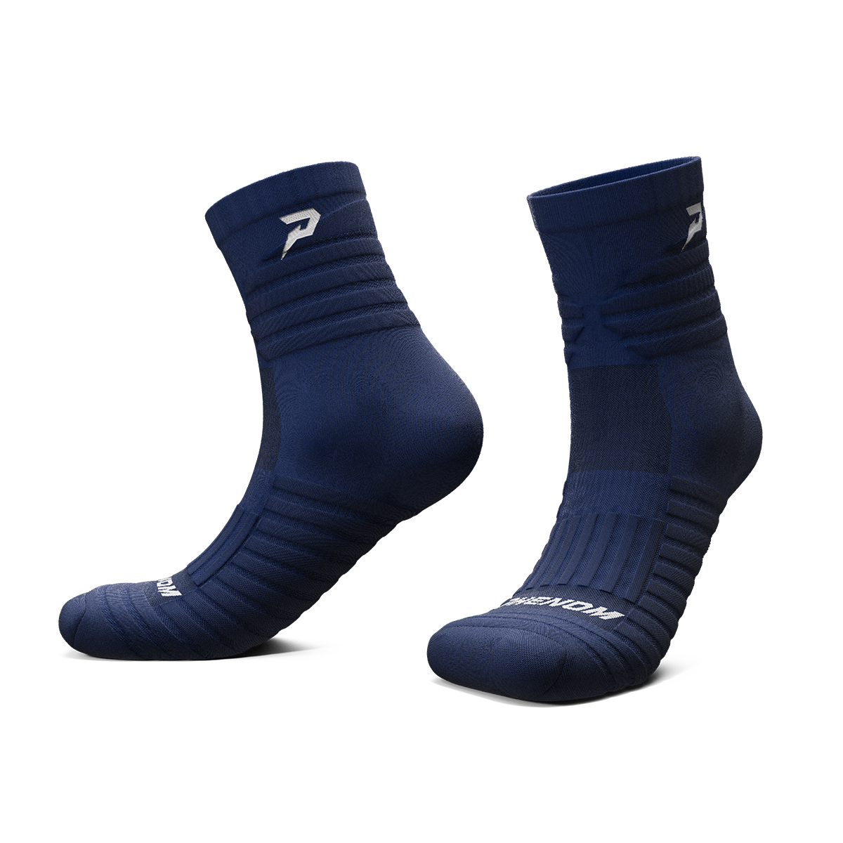 Phenom Elite 'Quantum Knit' Padded Quarter Socks - Team Colors