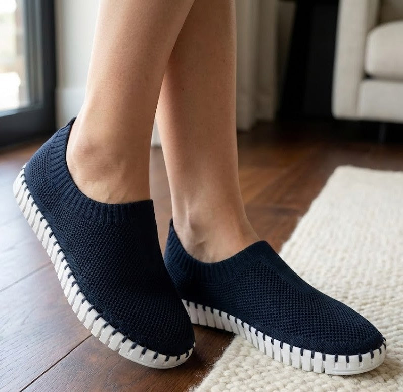 Eric Michael Lucy Stretch Knit Slip-On