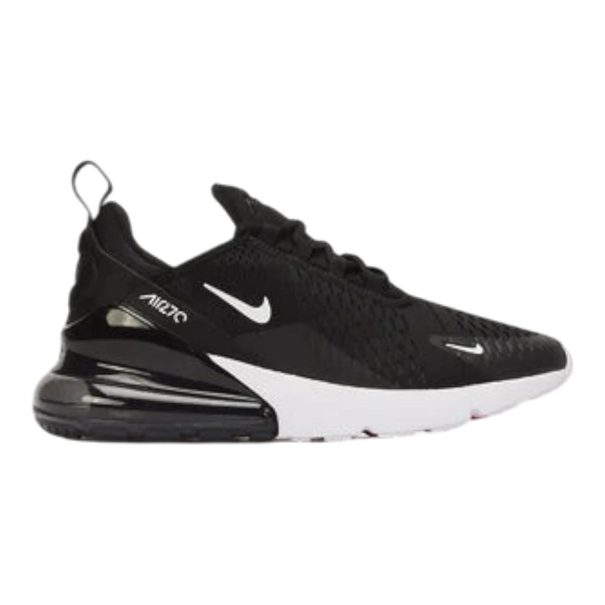 Nike Air Max 270 Big Kids' (GS) Sneakers — Triple Black Low-Top – product view 1