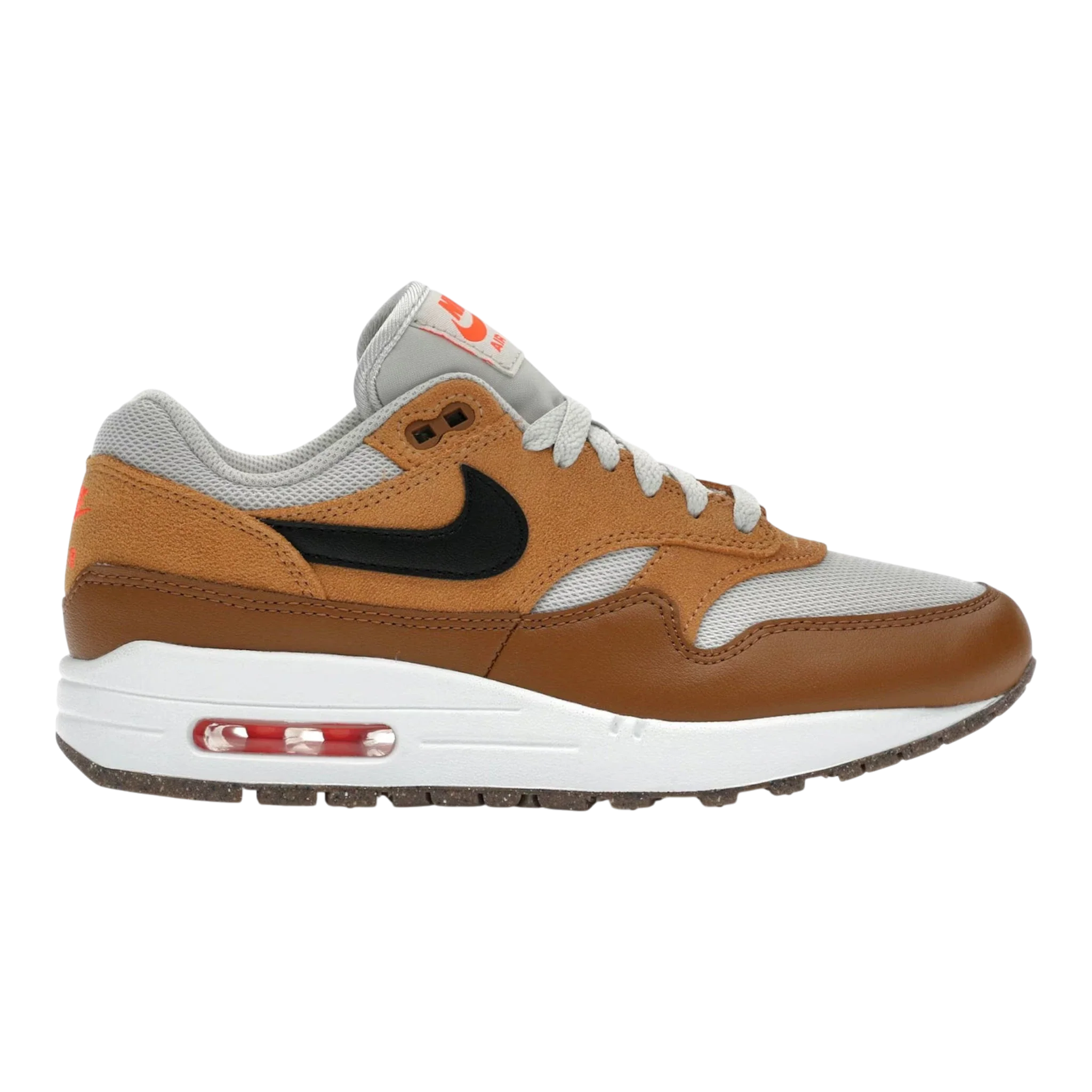 Nike Air Max 1 Essential Men's Sneakers — Light Bone/Flax Low-Top