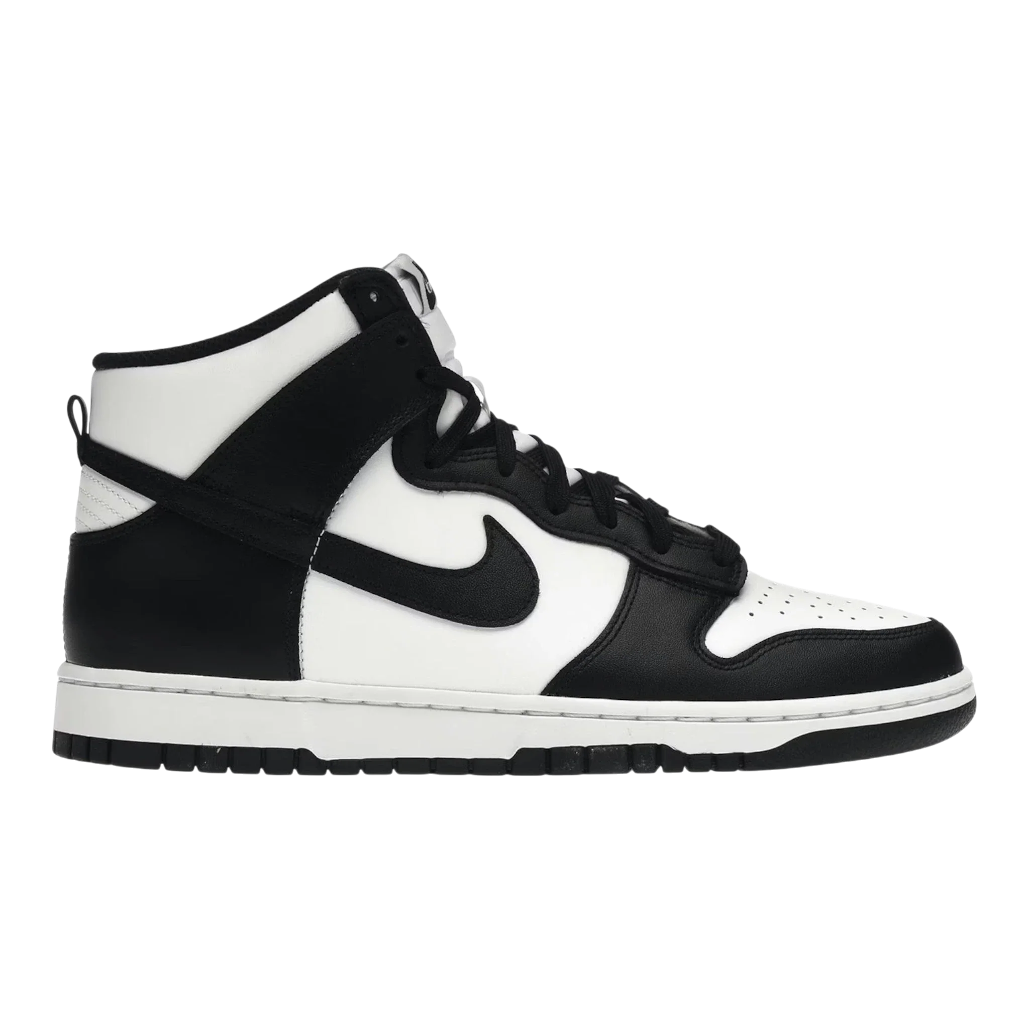 Nike Dunk High Retro Men's Sneakers — White/Black High-Top