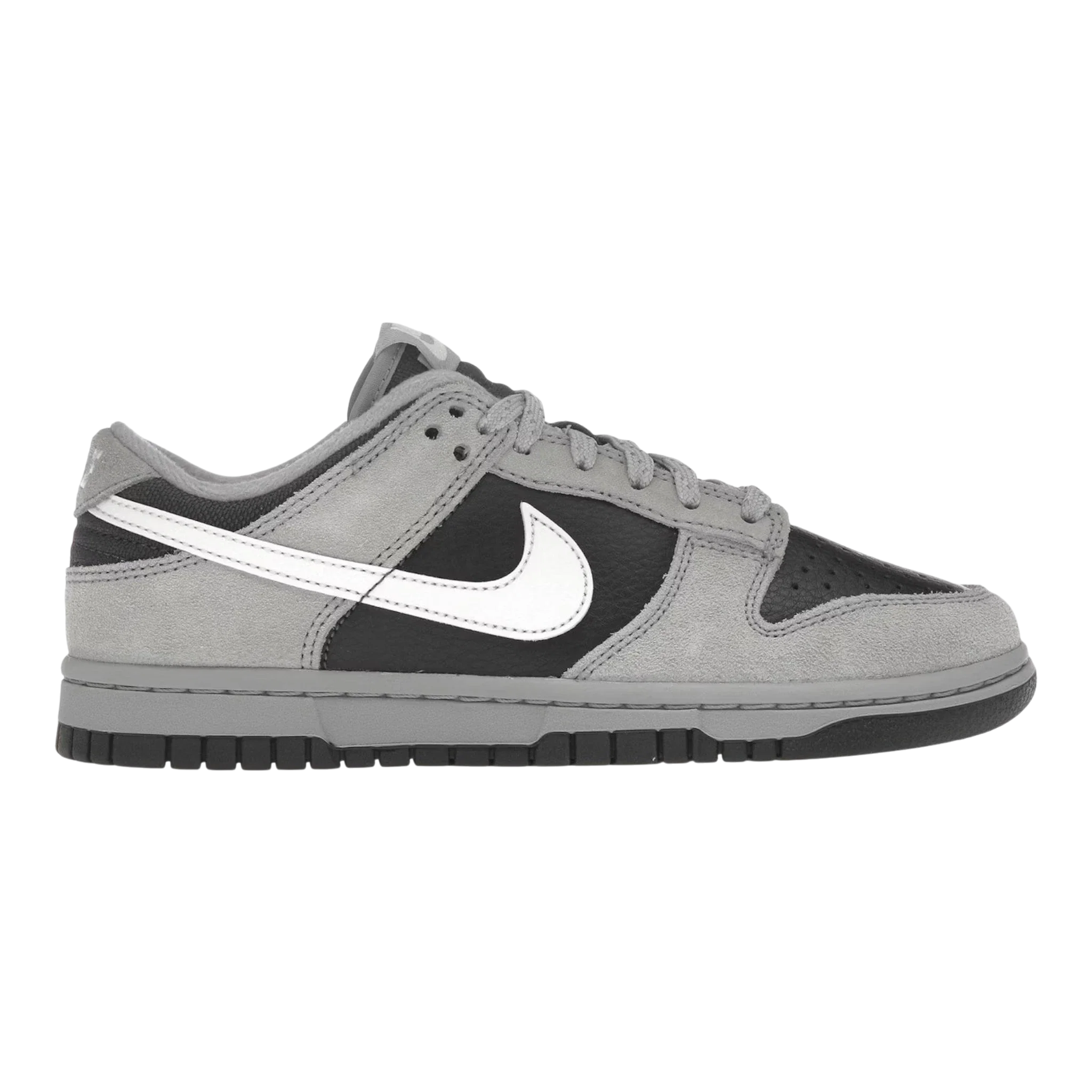 Nike Dunk Low Men's Sneakers — Light Smoke Grey Suede Low-Top