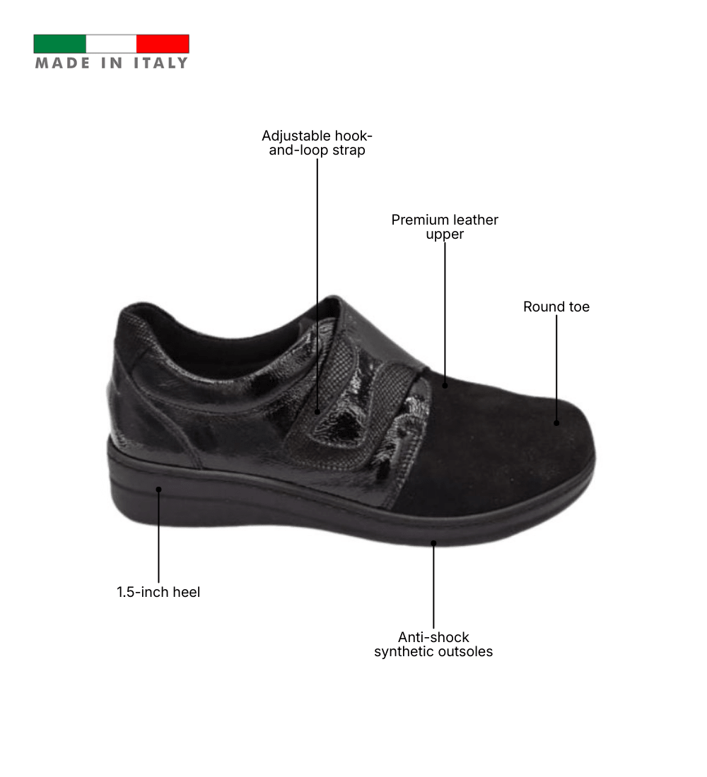Regina Women’s Wide Toe Comfort Shoe