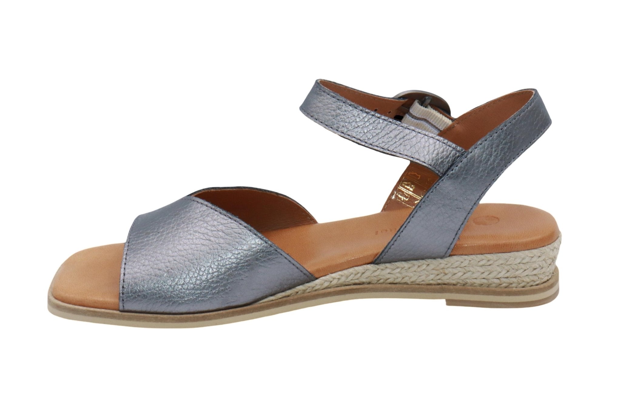 Eric Michael Noriko Women’s Square Toe Wedge Sandal
