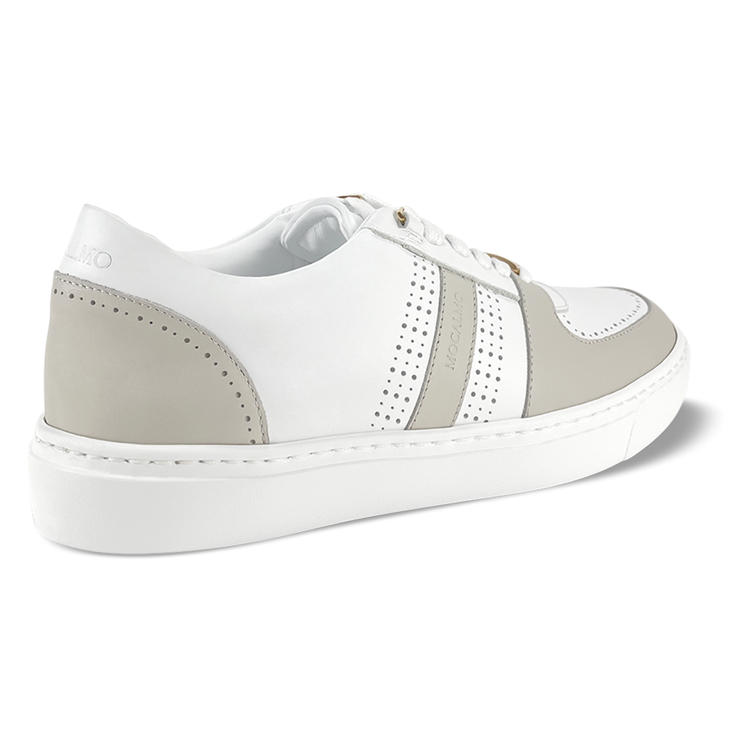 Women's Norma - Ivory Gray – rear view