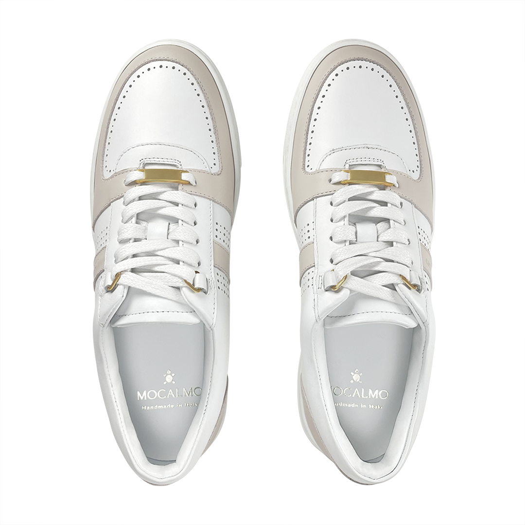 Women's Norma - Ivory Gray – top view