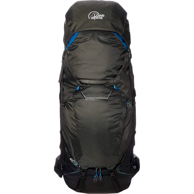 Lowe Alpine Cerro Torre 80:100 Trekking Backpack (M/L back length) — Black/Greyhound
