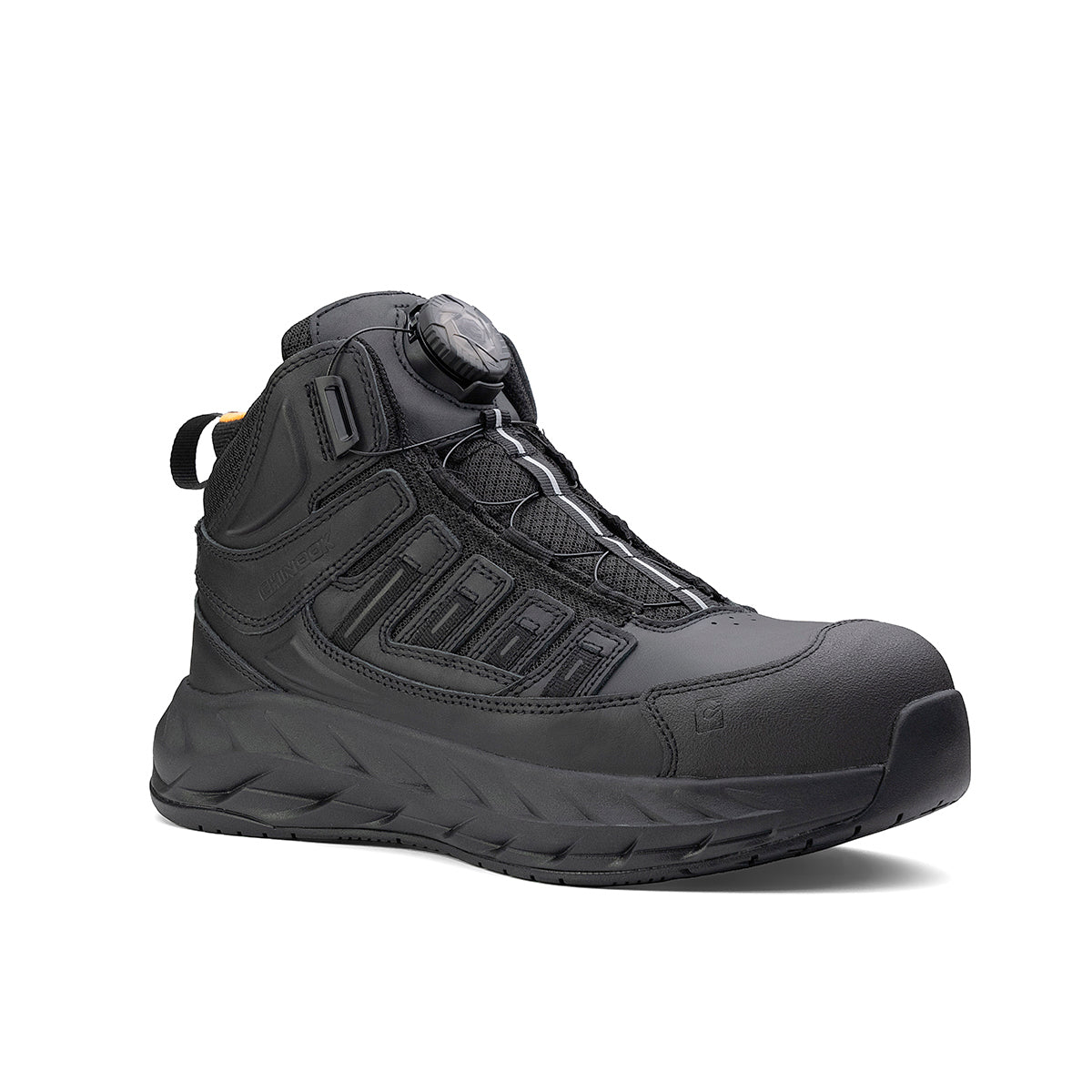 Pro Safety Mid 6" Composite Toe Work Boot – Black – product view 3