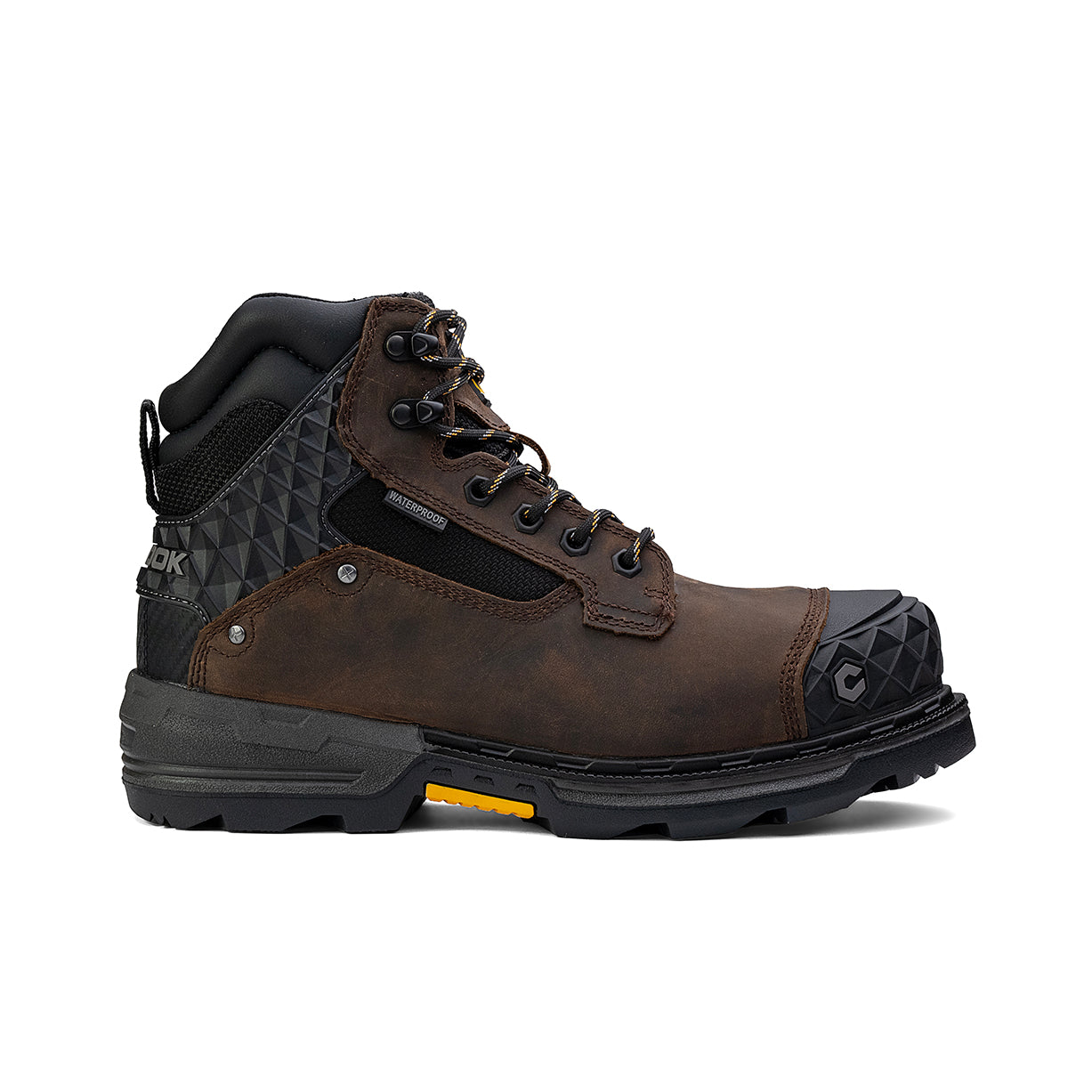 Pallet Jack 6" Composite Toe Waterproof Work Boot – Brown – product view 7