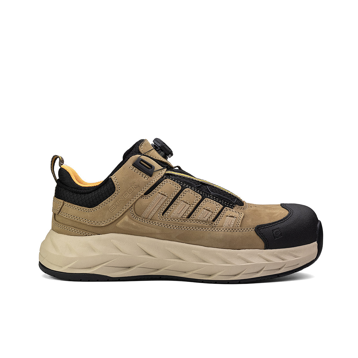 Pro Safety Low Composite Toe Work Shoe – Tan – product view 6