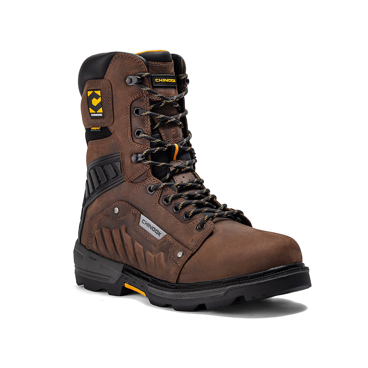 Scorpion 9” Soft Toe Waterproof Work Boot – Brown – product view 3