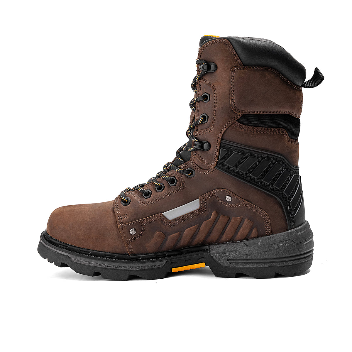 Scorpion 9” Soft Toe Waterproof Work Boot – Brown – product view 2