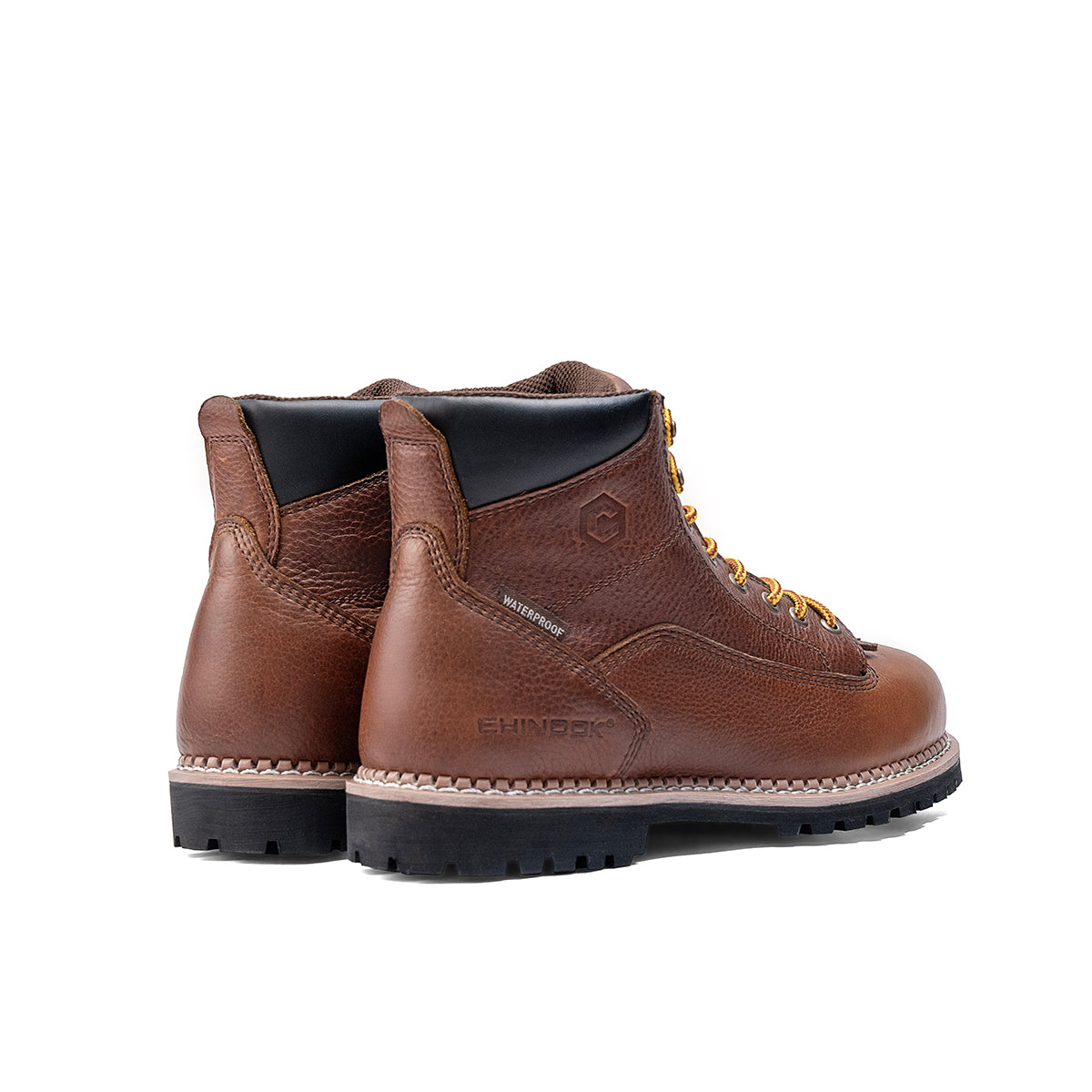Logger 6-inch Men's Waterproof Work Boot Brown – product view