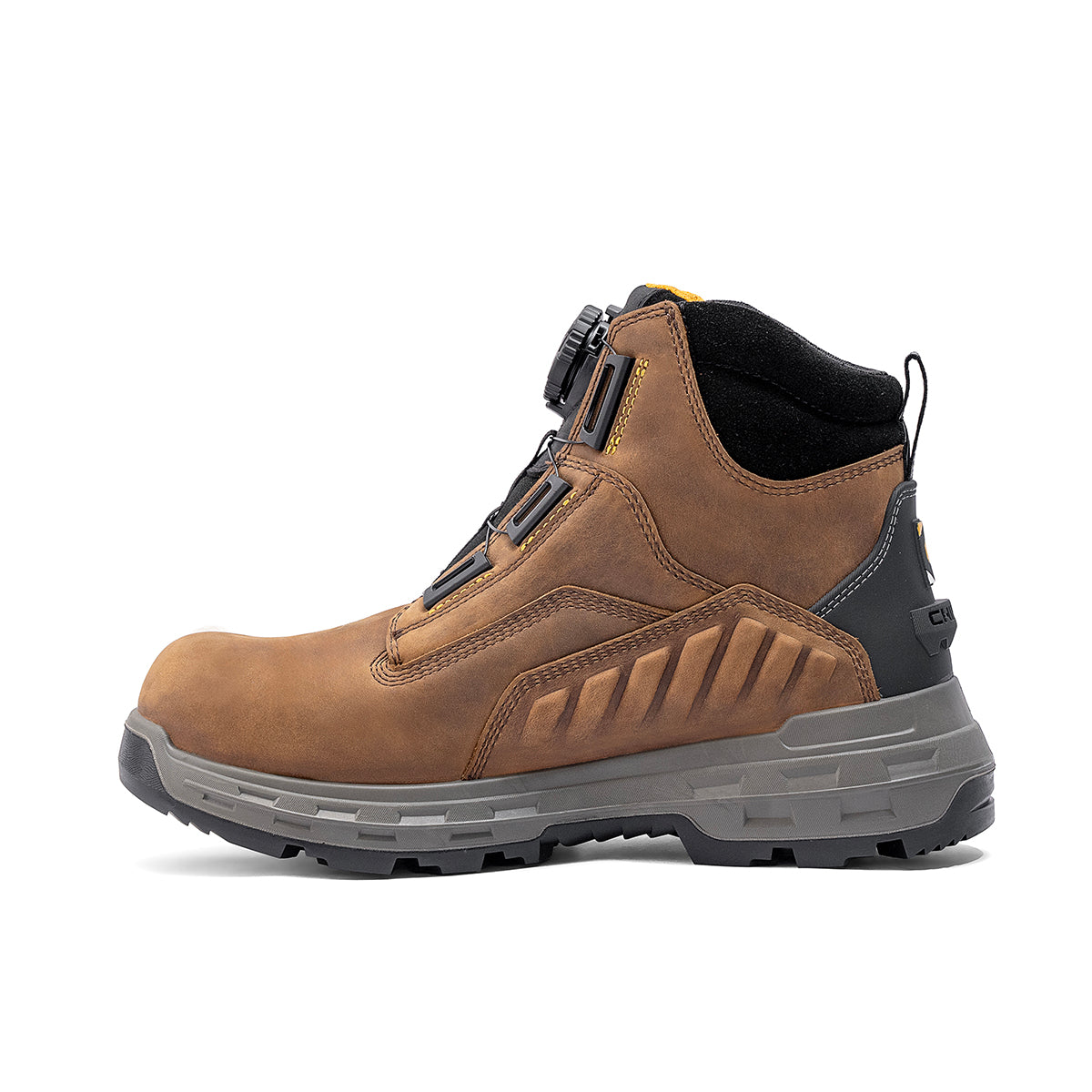 Wildwood 6” Soft Toe Turbolace™ Work Boot - Brown - Made in USA – product view 3