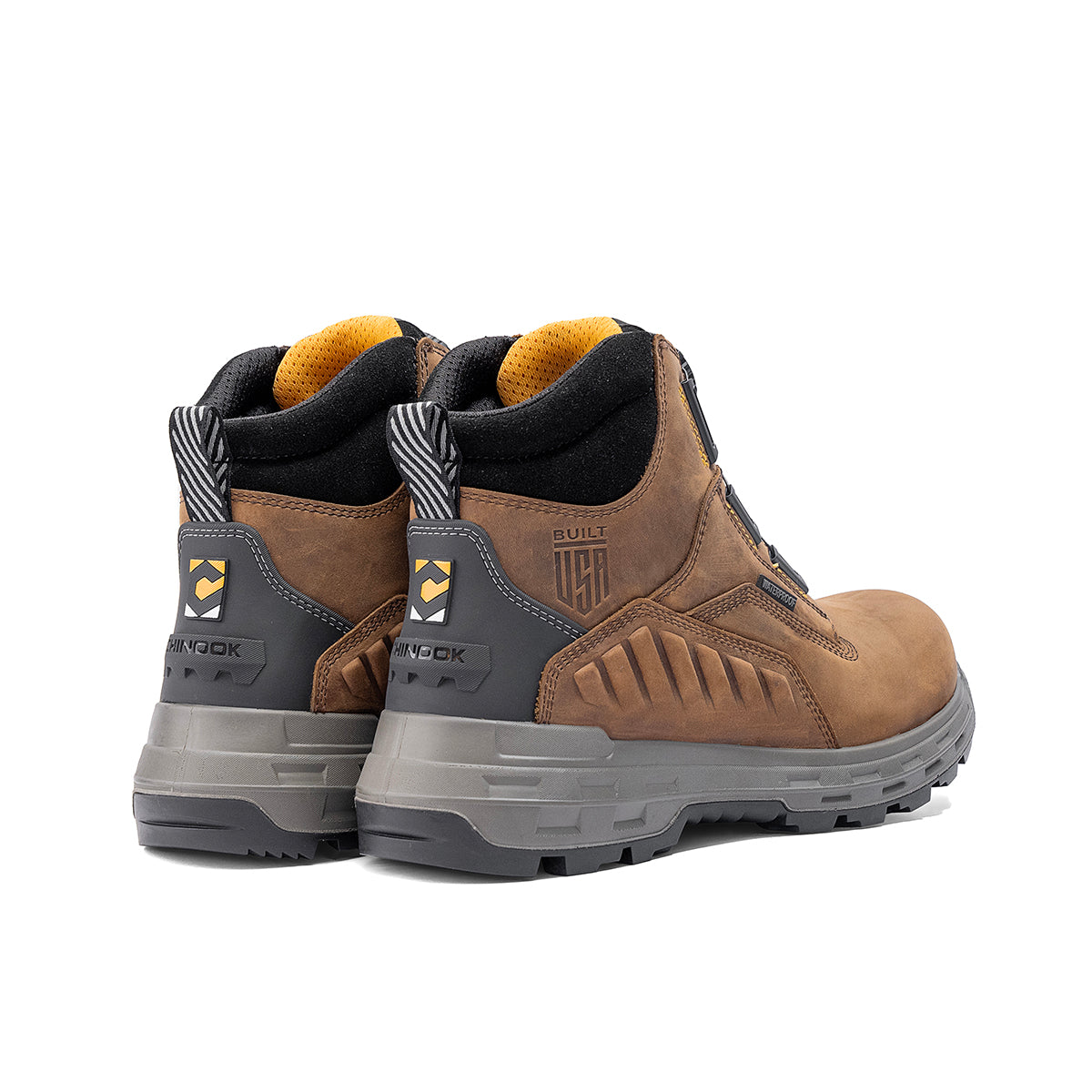 Wildwood 6” Soft Toe Turbolace™ Work Boot - Brown - Made in USA – product view 4