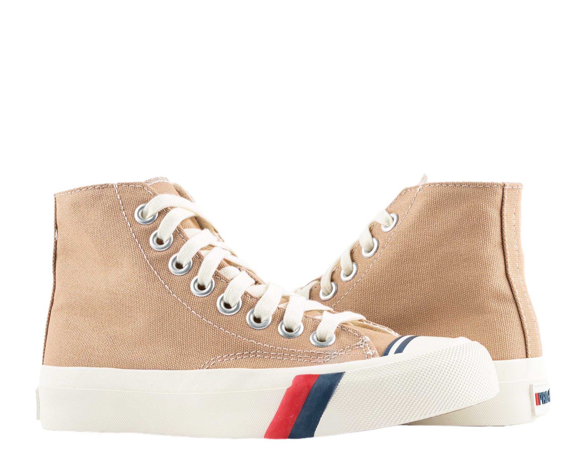 Pro-Keds Hi OG Sneakers — Royal/Brown/Tan Canvas
