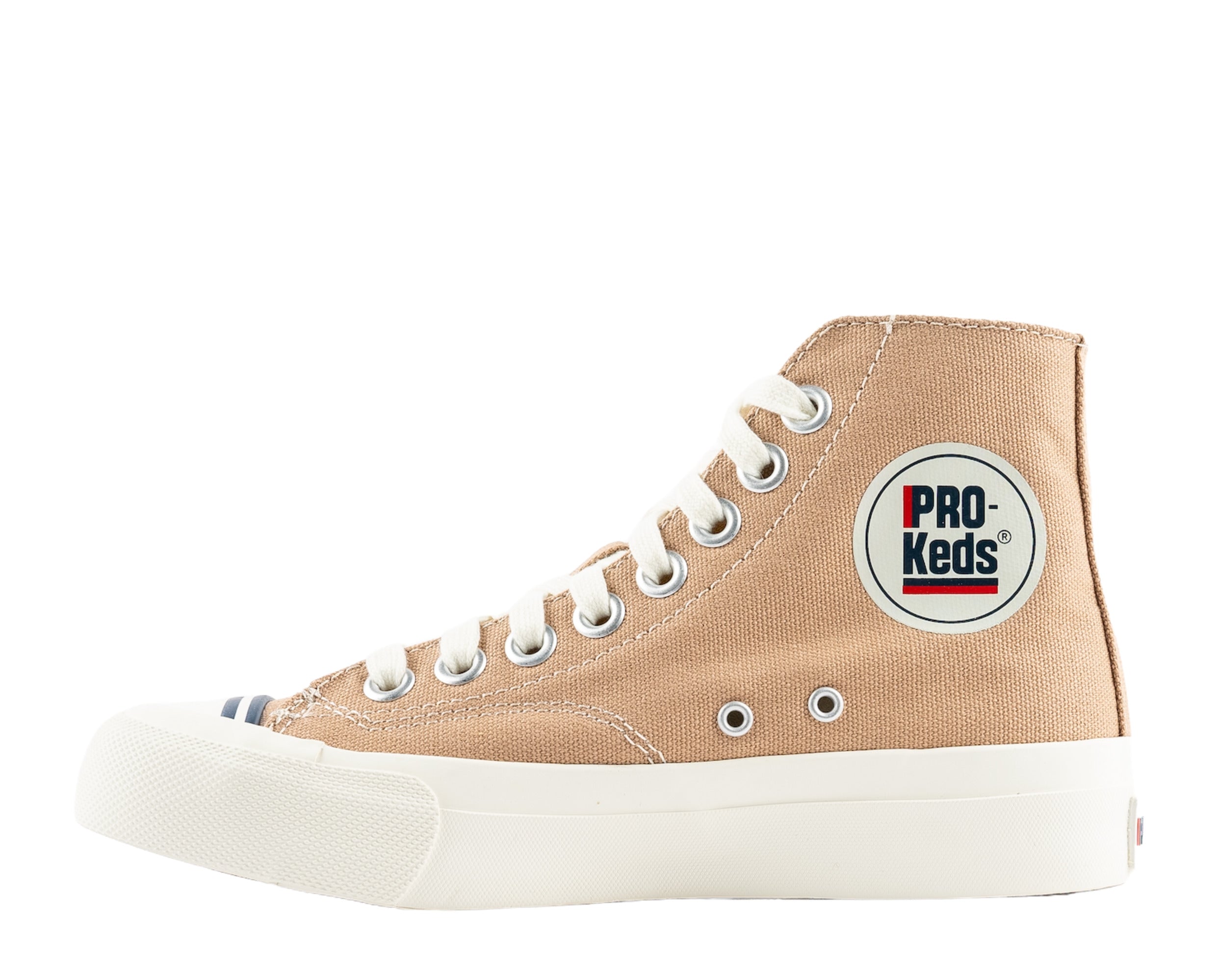 Pro-Keds Hi OG Sneakers — Royal/Brown/Tan Canvas