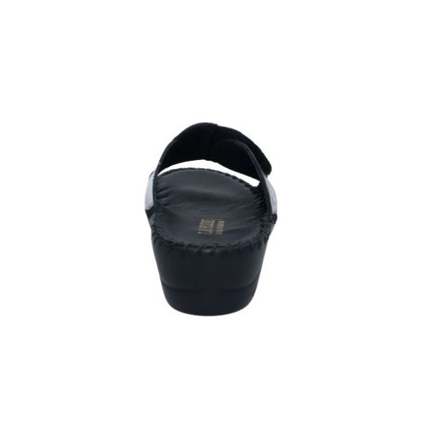 Paola Adjustable Leather Slide