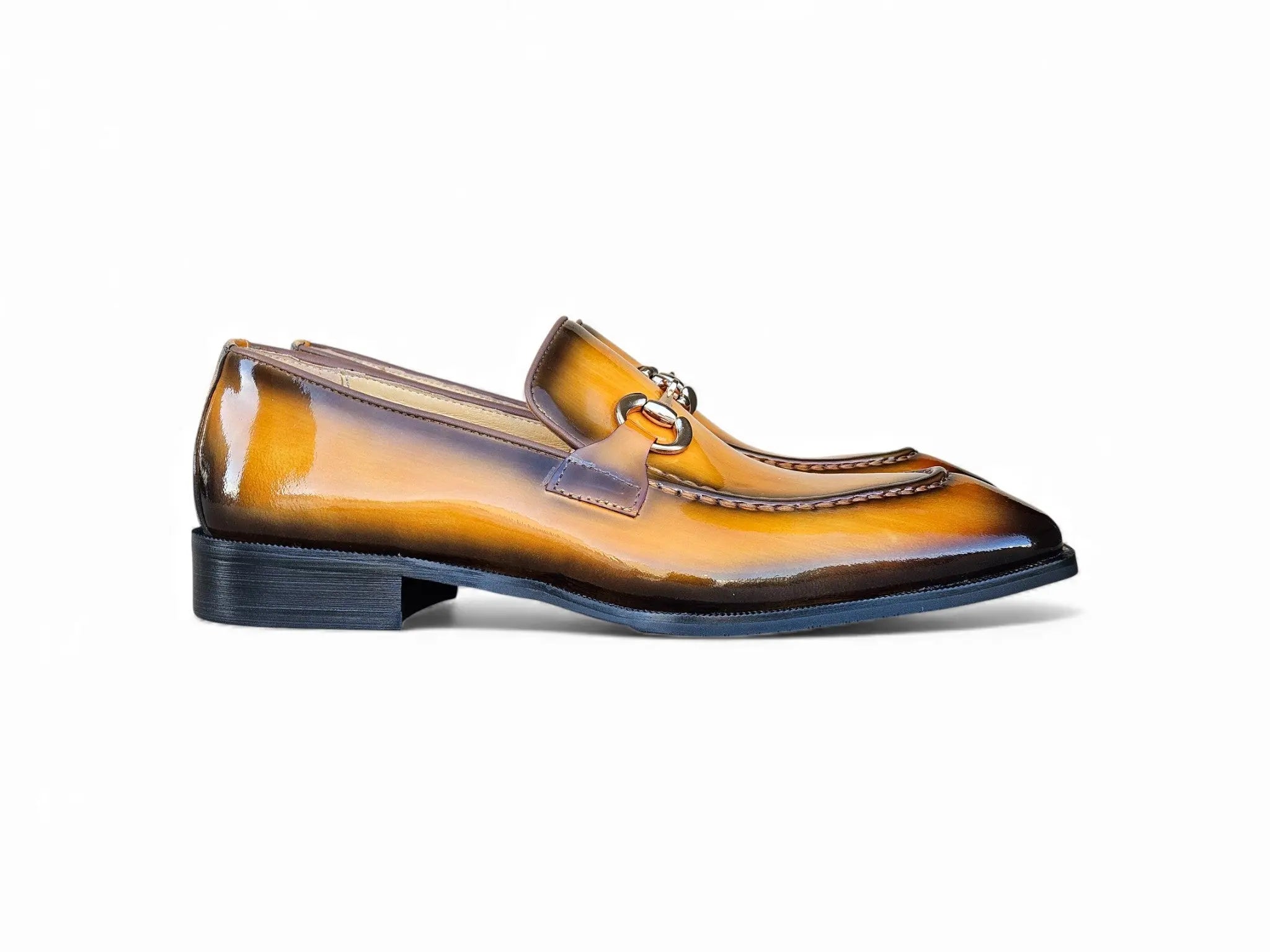 Carrucci Shoes Men's KS303 01P Men's Premium Leather Green KS303 01P
