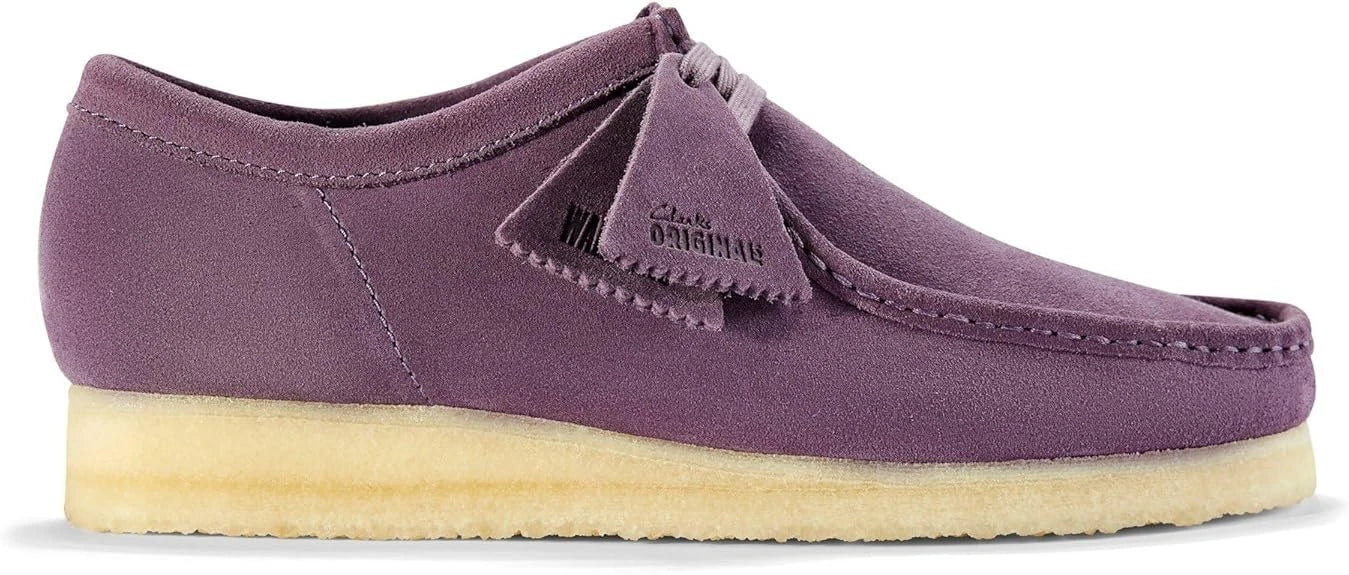 Clarks Originals Wallabee Men's Plum Purple Suede 26183759