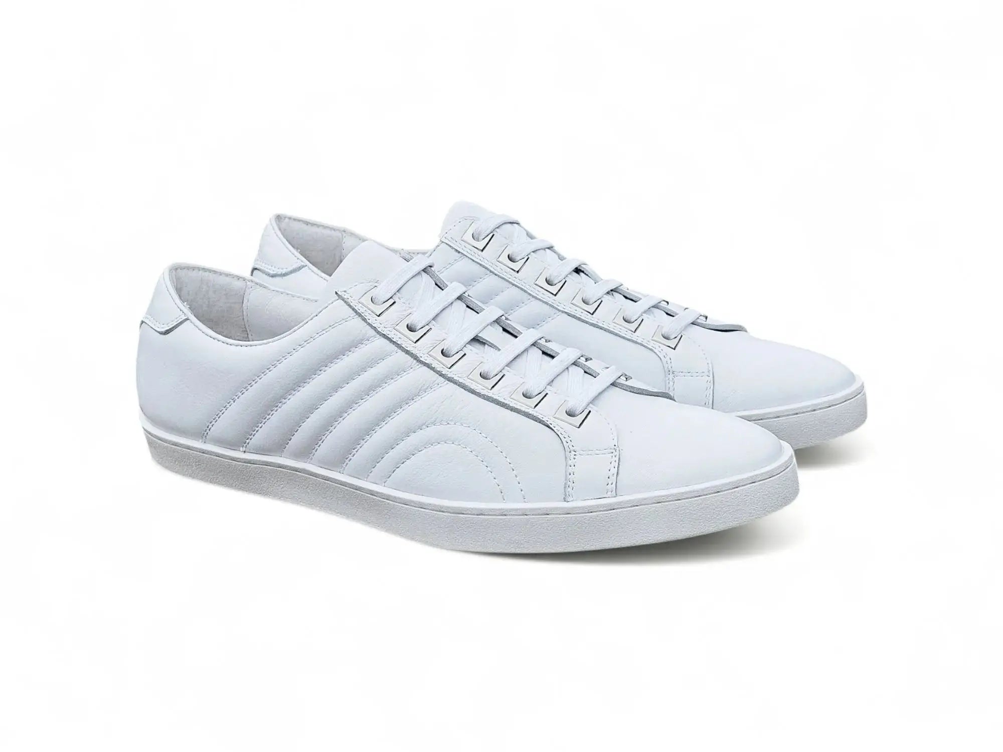 Carrucci Shoes Primo Hand Burnished Men's Full Grain Pebble Leather Sneakers view 10