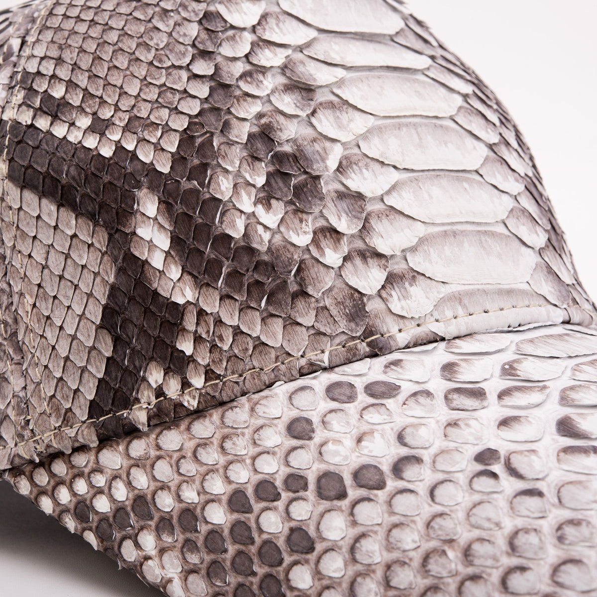 Boss Naturel Python Leather Cap