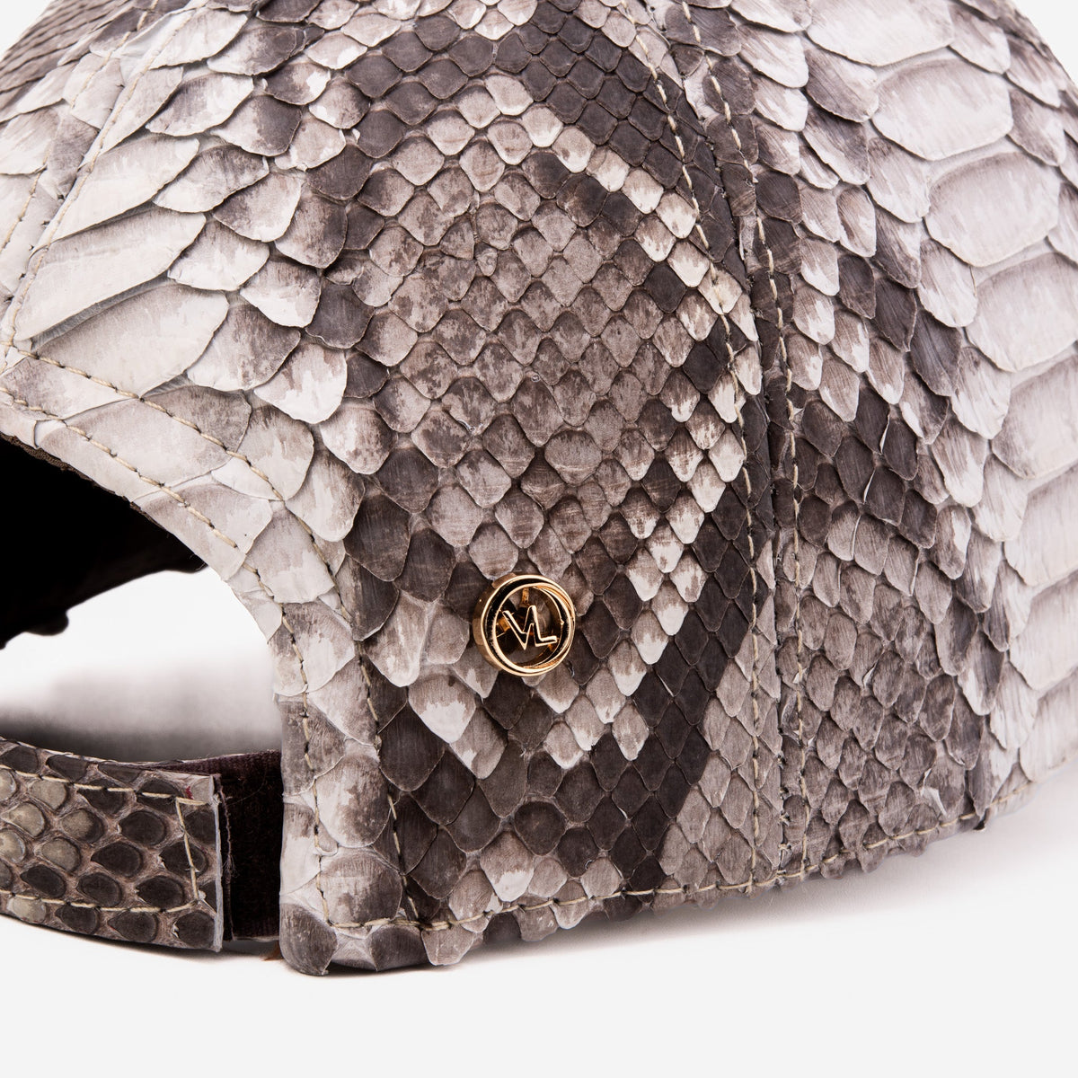 Boss Naturel Python Leather Cap