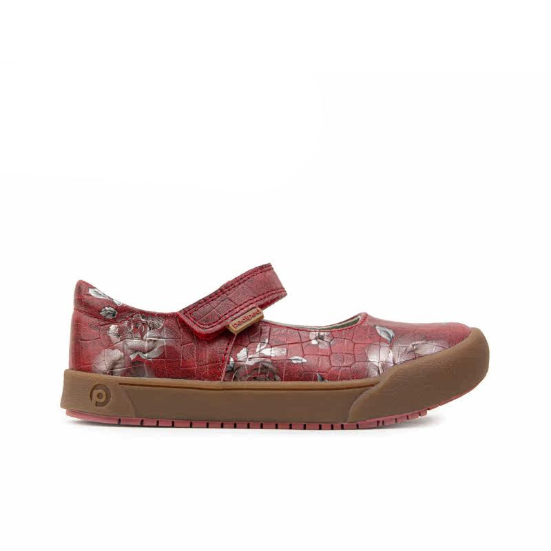 Barbara - Flex® | Deep Red Floral