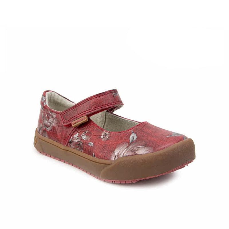 Barbara - Flex® | Deep Red Floral