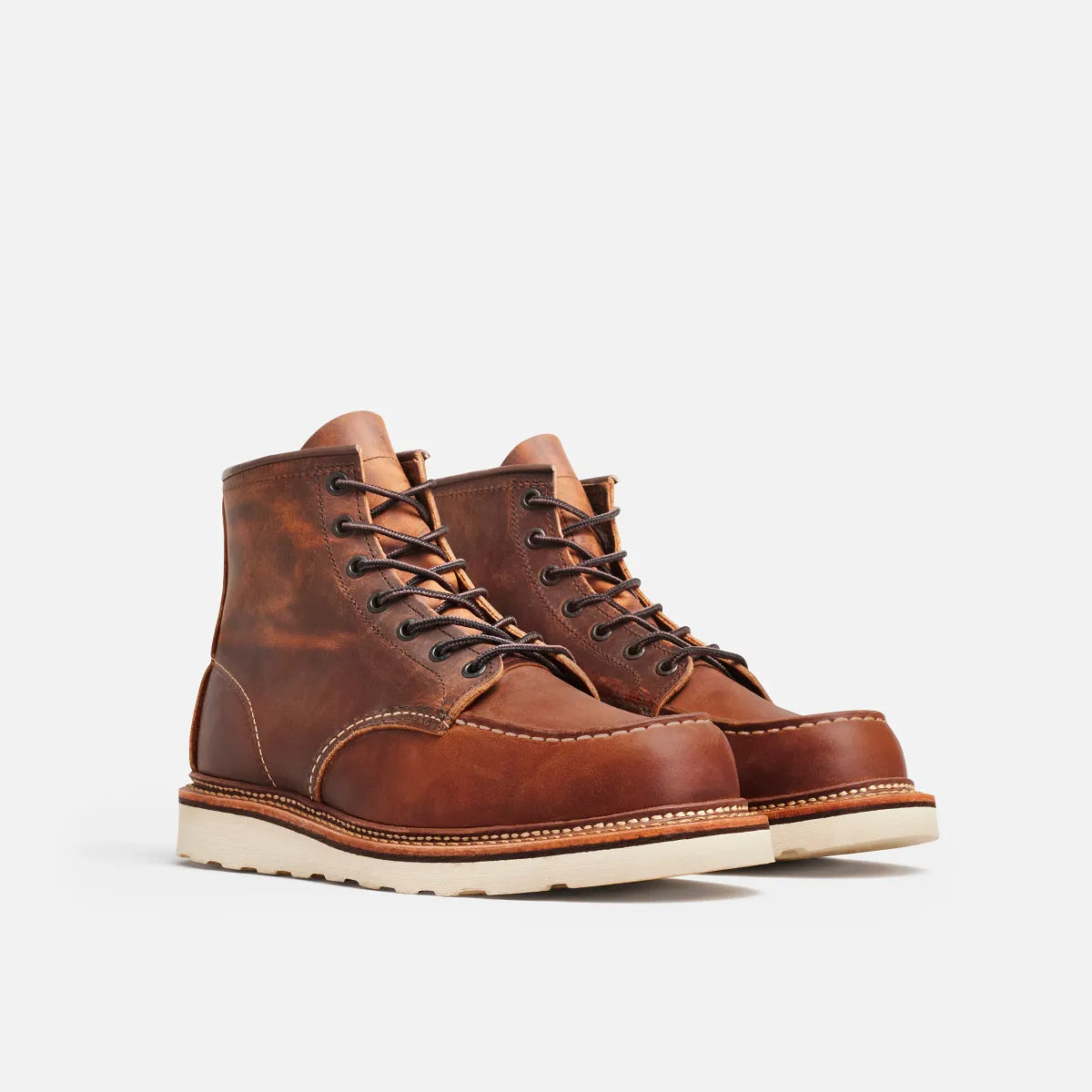 Red Wing Heritage 1907 Classic Moc Men's Boots — Copper Rough & Tough Leather