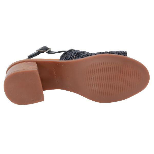 Eric Michael Rafa Stretch Raffia Slingback