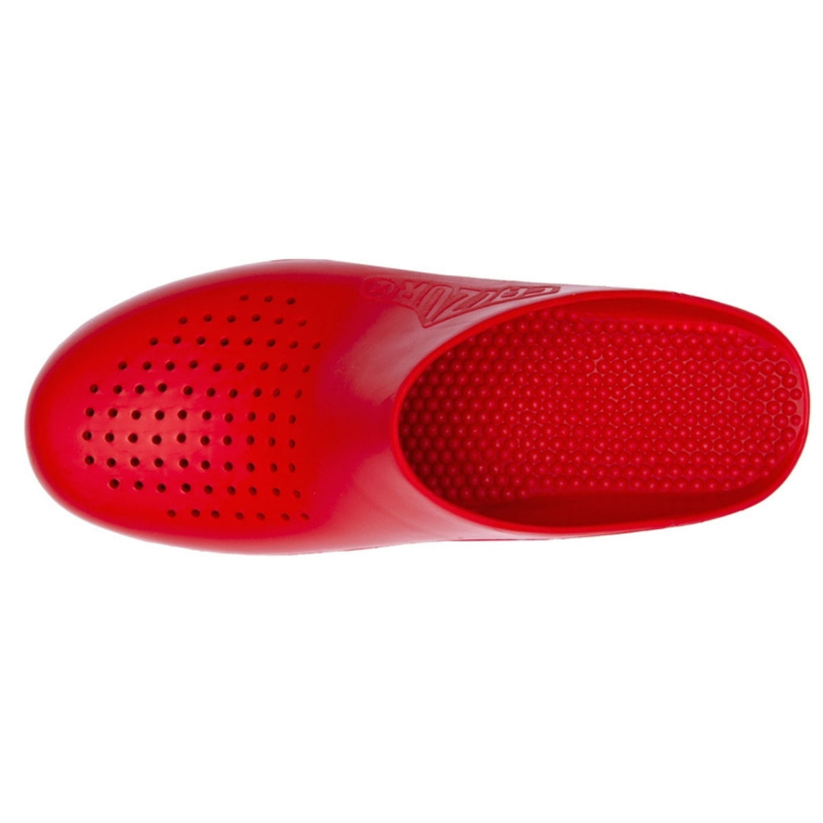 Calzuro Classic With Holes Red – top view