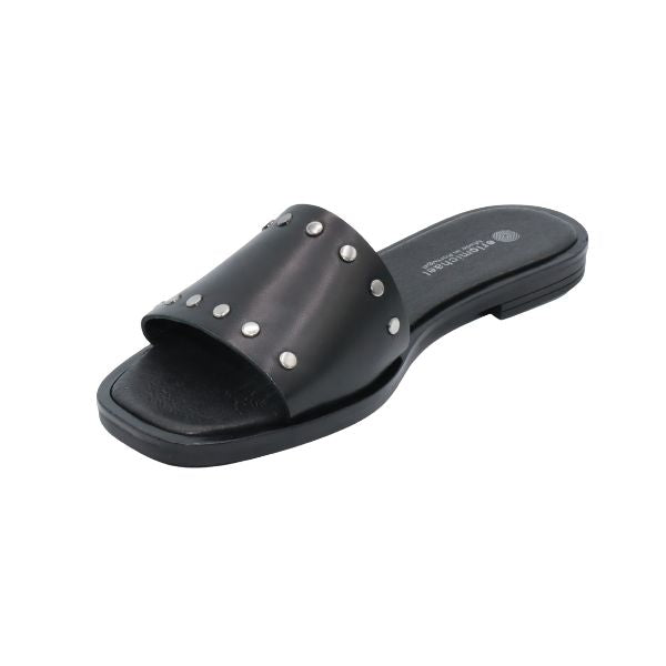 Eric Michael Remi Women’s Studded Cork Wedge Sandal