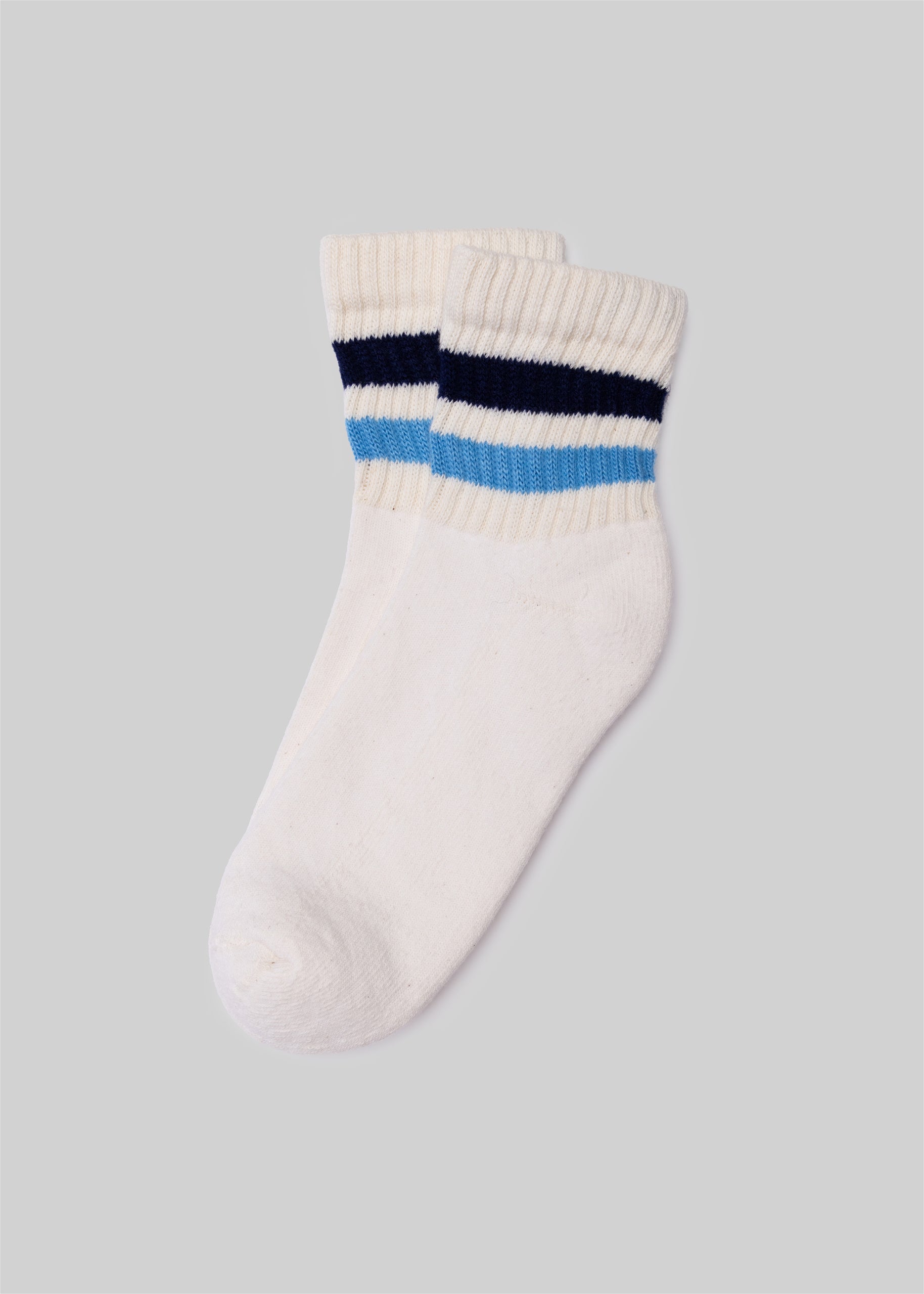 The Retro Stripe Quarter Crew
