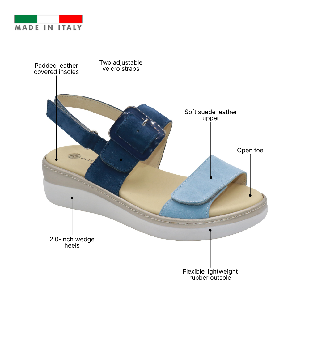River Adjustable Multi Texture Womens Sandal