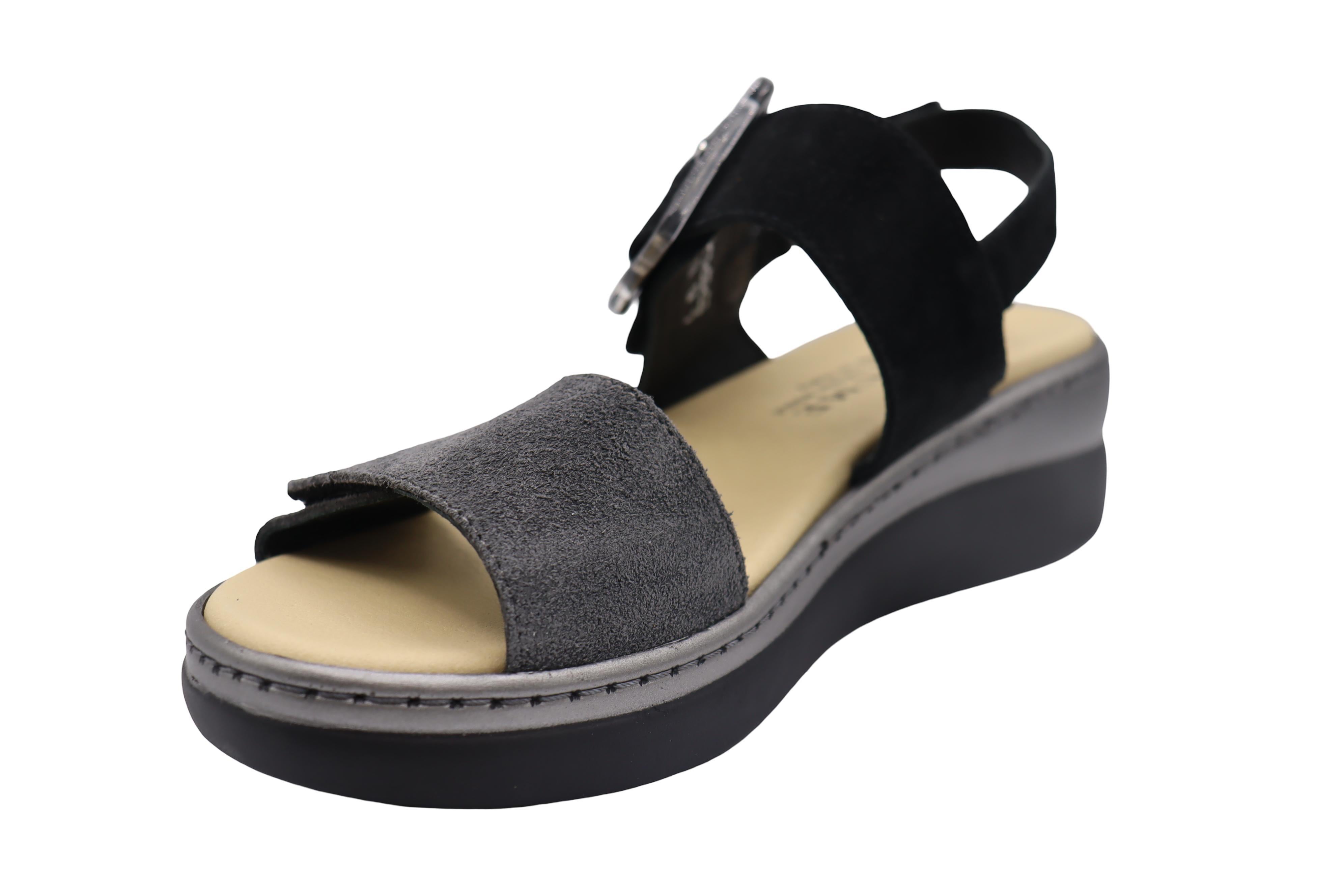 River Adjustable Multi Texture Womens Sandal