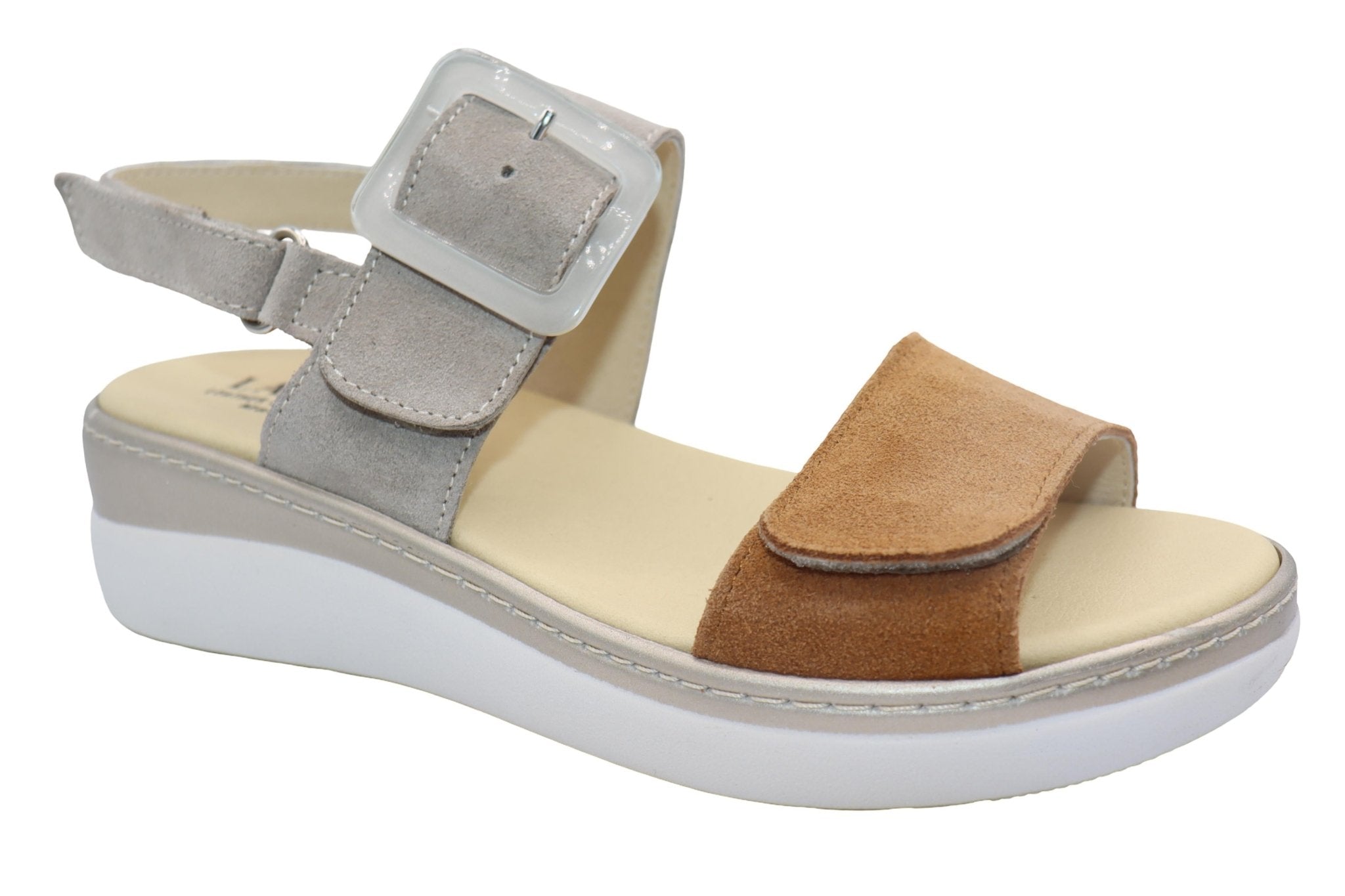 River Adjustable Multi Texture Womens Sandal