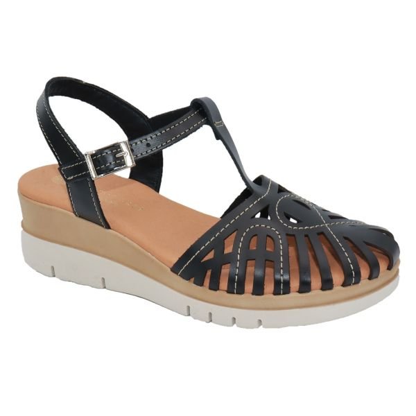 Eric Michael Rose Women’s Two-Tone Wedge Sandal
