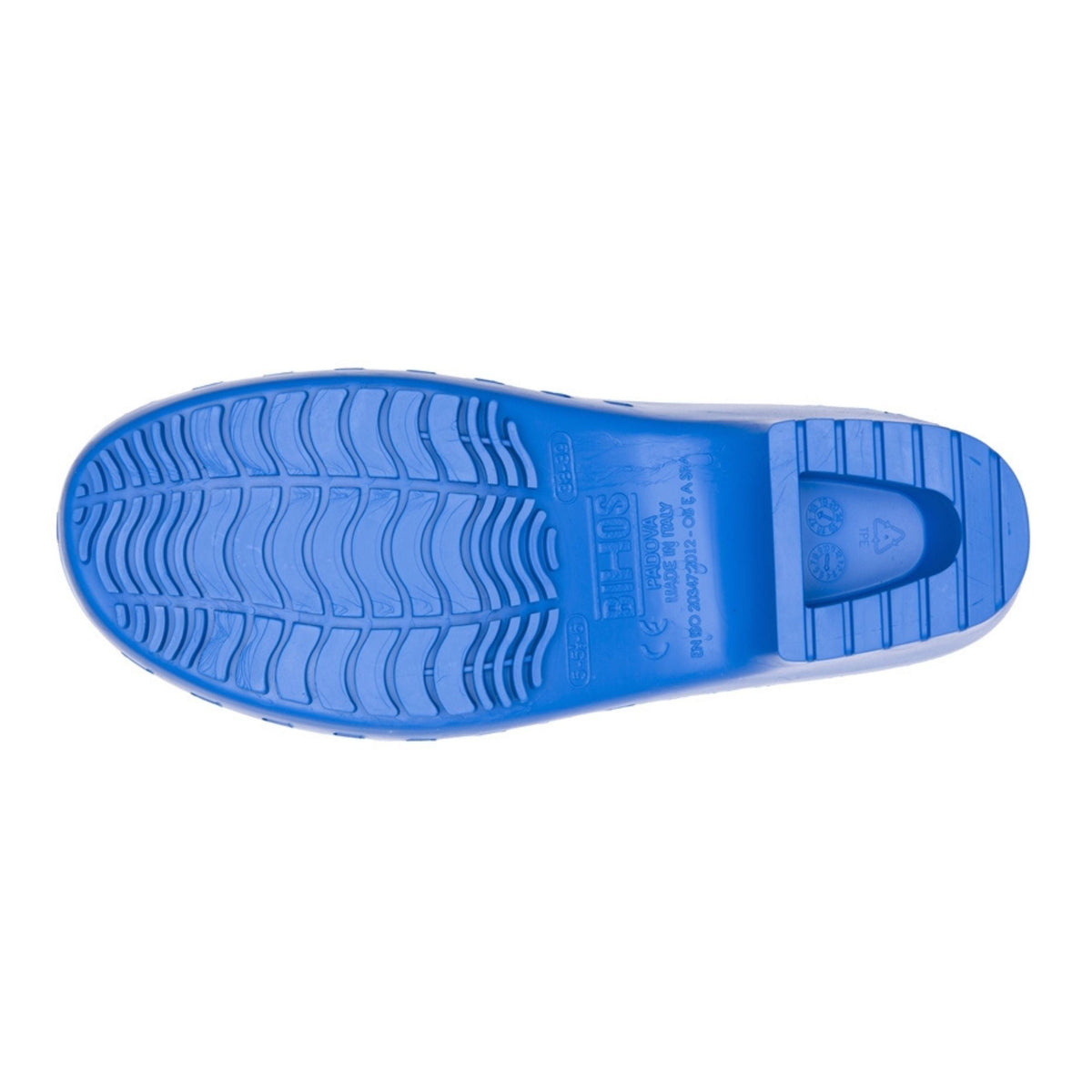 Calzuro Classic Without Holes Royal Blue – sole view