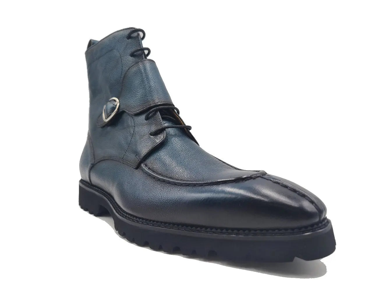 Carrucci Shoes Kb Rugged Split Toe Lace Up Boot Leather Boot KB480 03 view 23