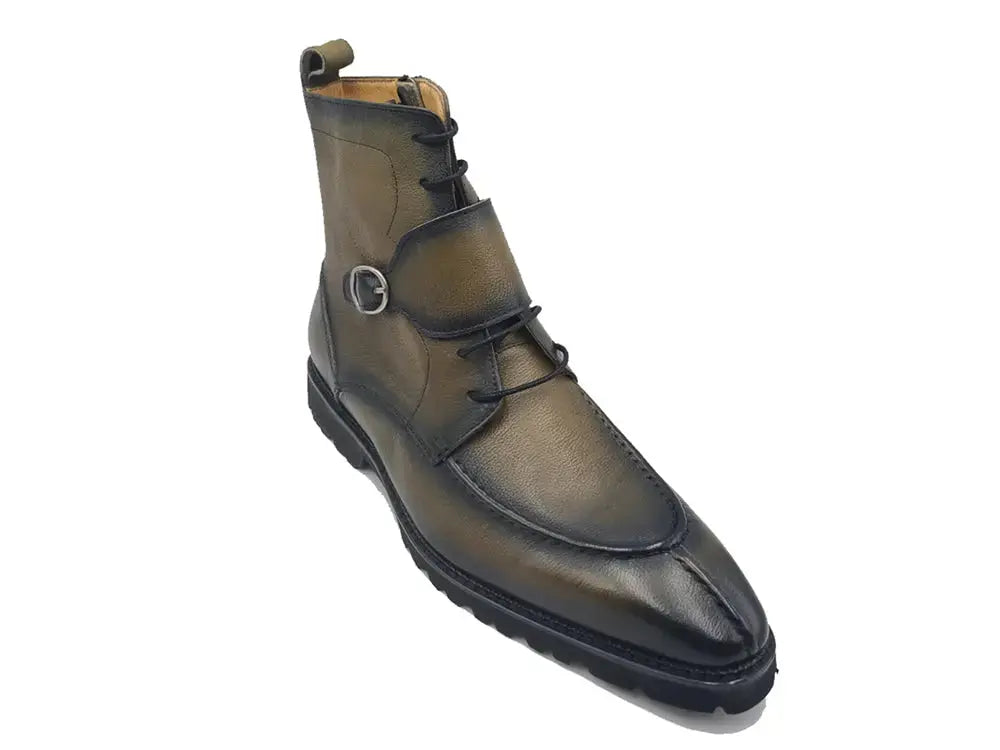 Carrucci Shoes Kb Rugged Split Toe Lace Up Boot Leather Boot KB480 03 view 11