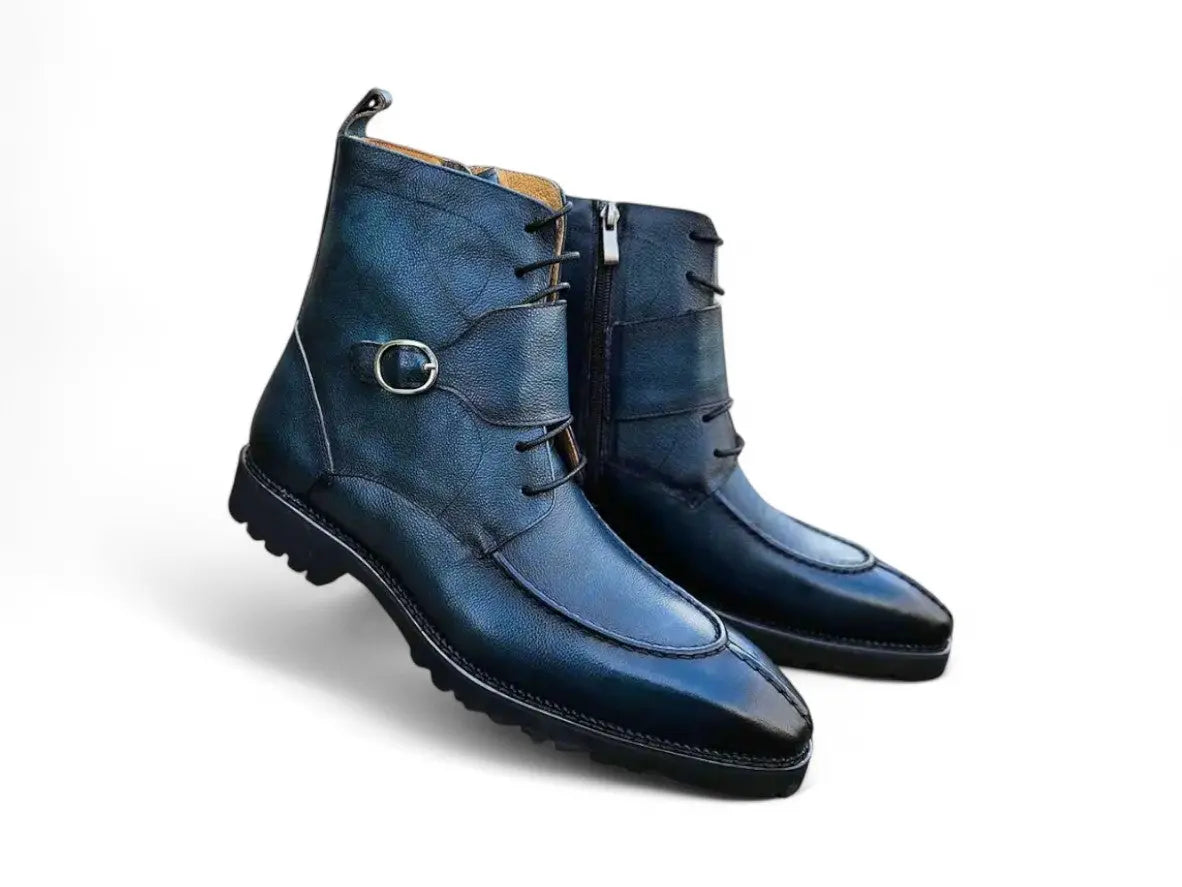 Carrucci Shoes Kb Rugged Split Toe Lace Up Boot Leather Boot KB480 03 view 20