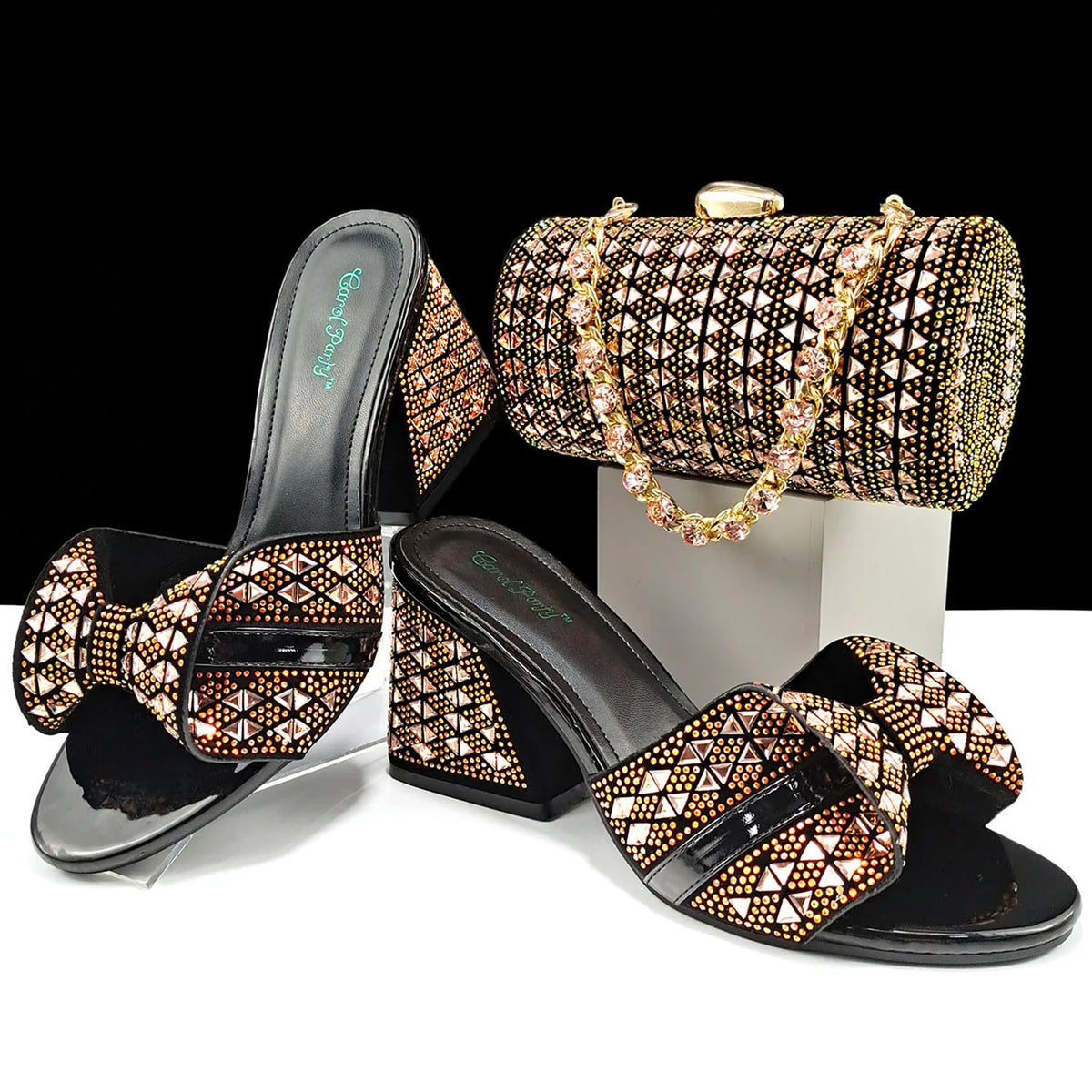 High Quality Ladies Shoes And Bags Set HJJ1-10 β product view 6