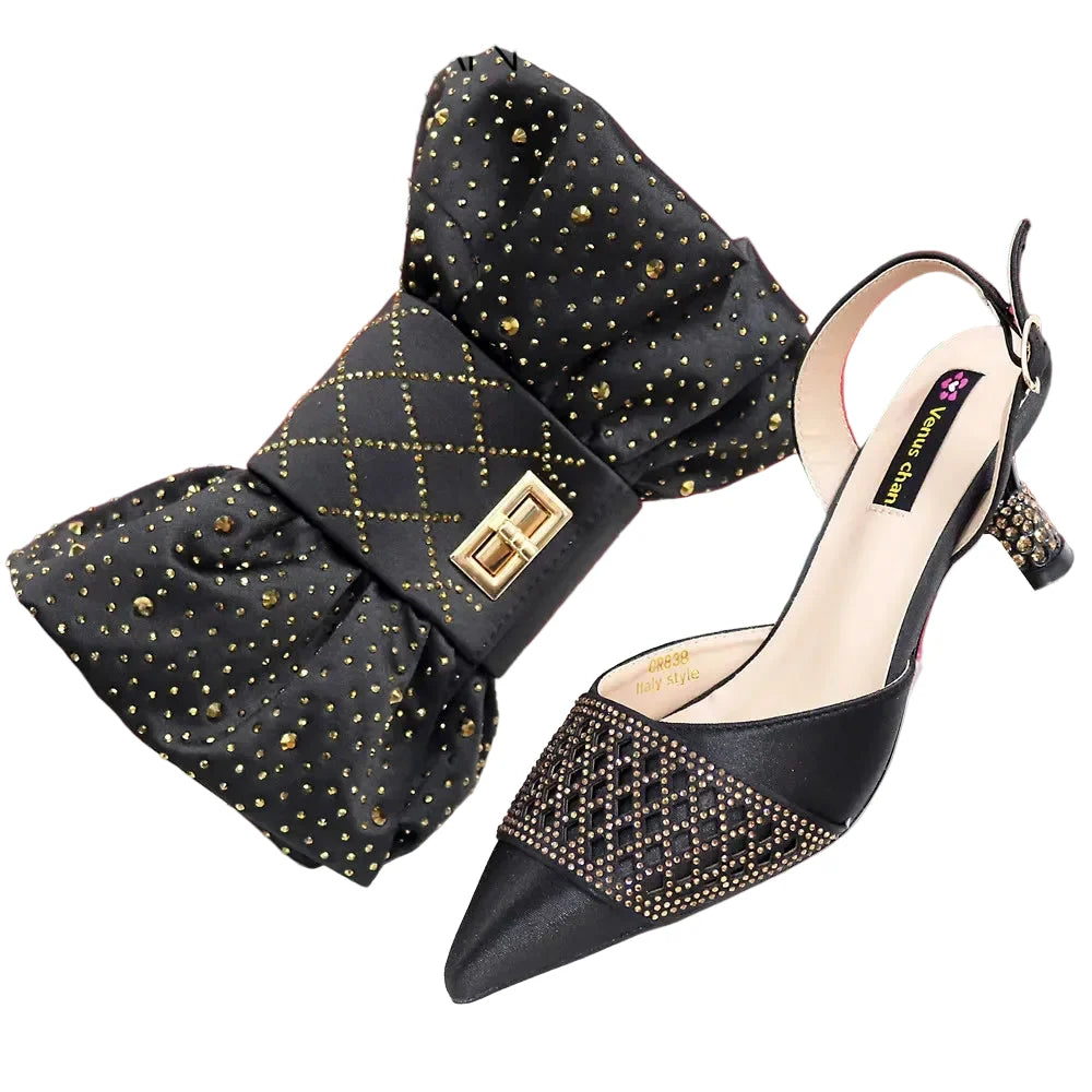 Latest Women Italian Shoes and Matching Bags TE342 – product view 12