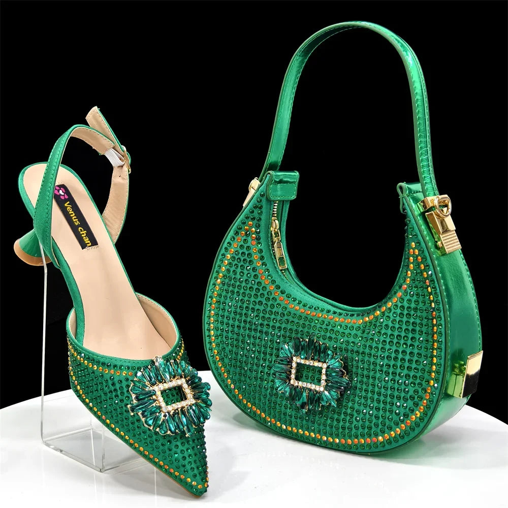 Italian Shoes And Bag Sets EDG1-21